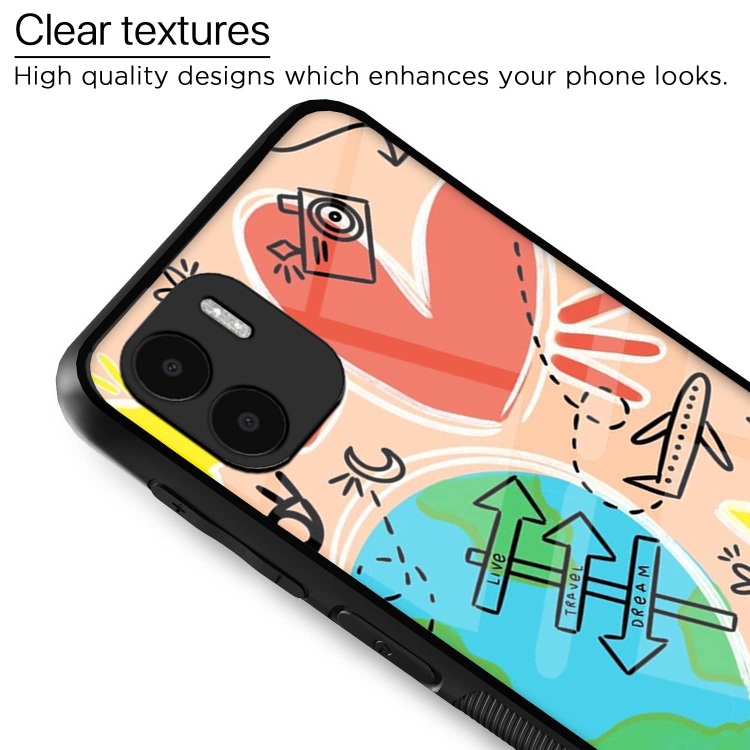 Redmi A1/A2 Hybrid back cover by Pikkme – photo 4