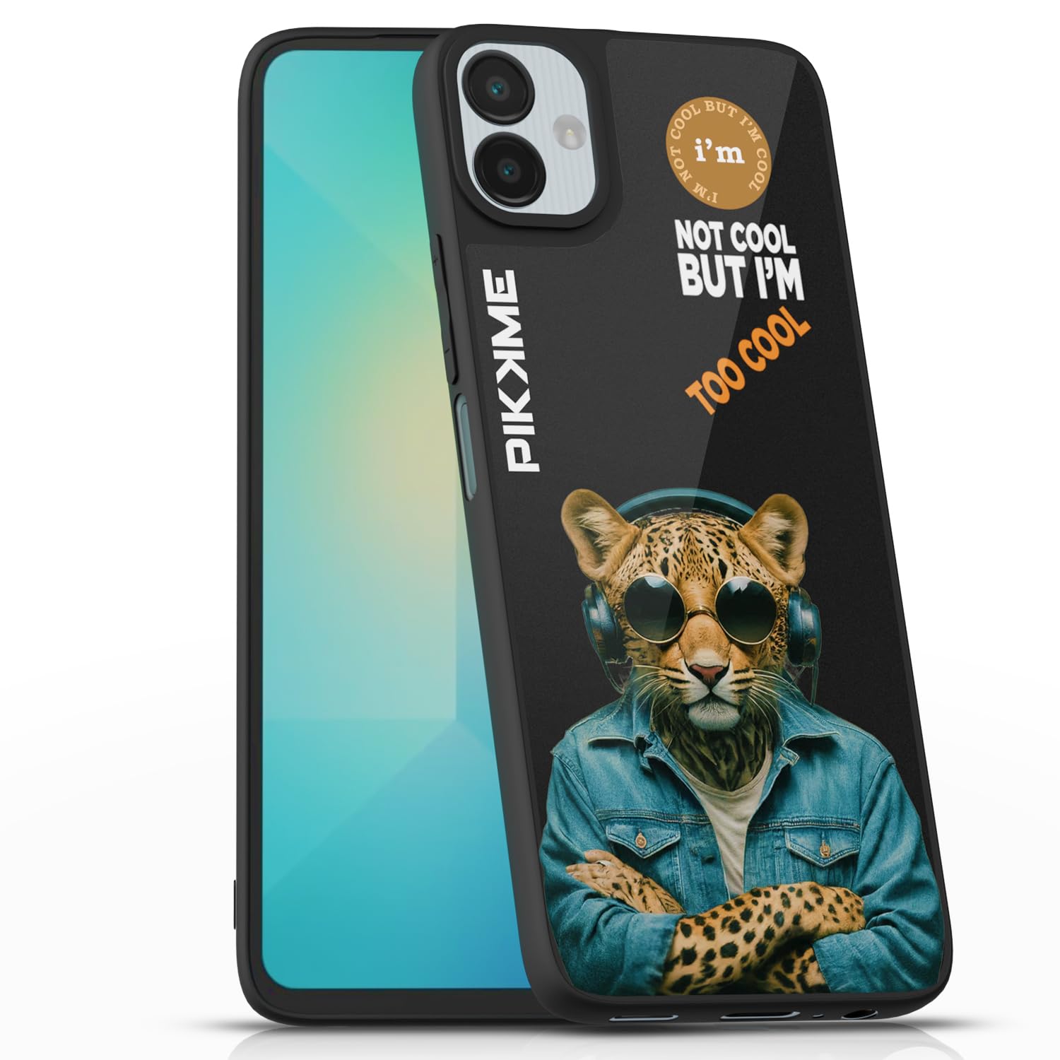 Samsung A06 Leopard Swag back cover by Pikkme