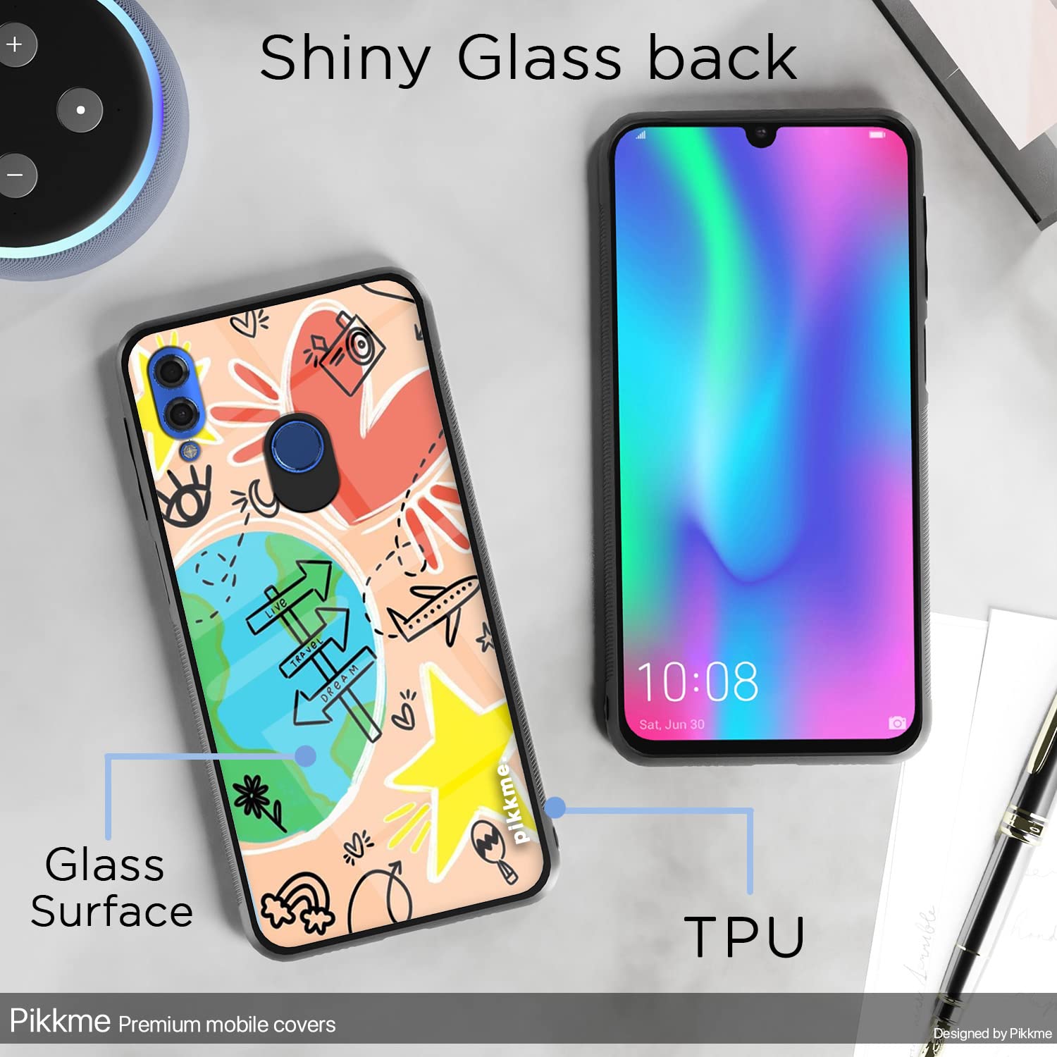 Honor 10 Lite back cover by Pikkme – photo 3