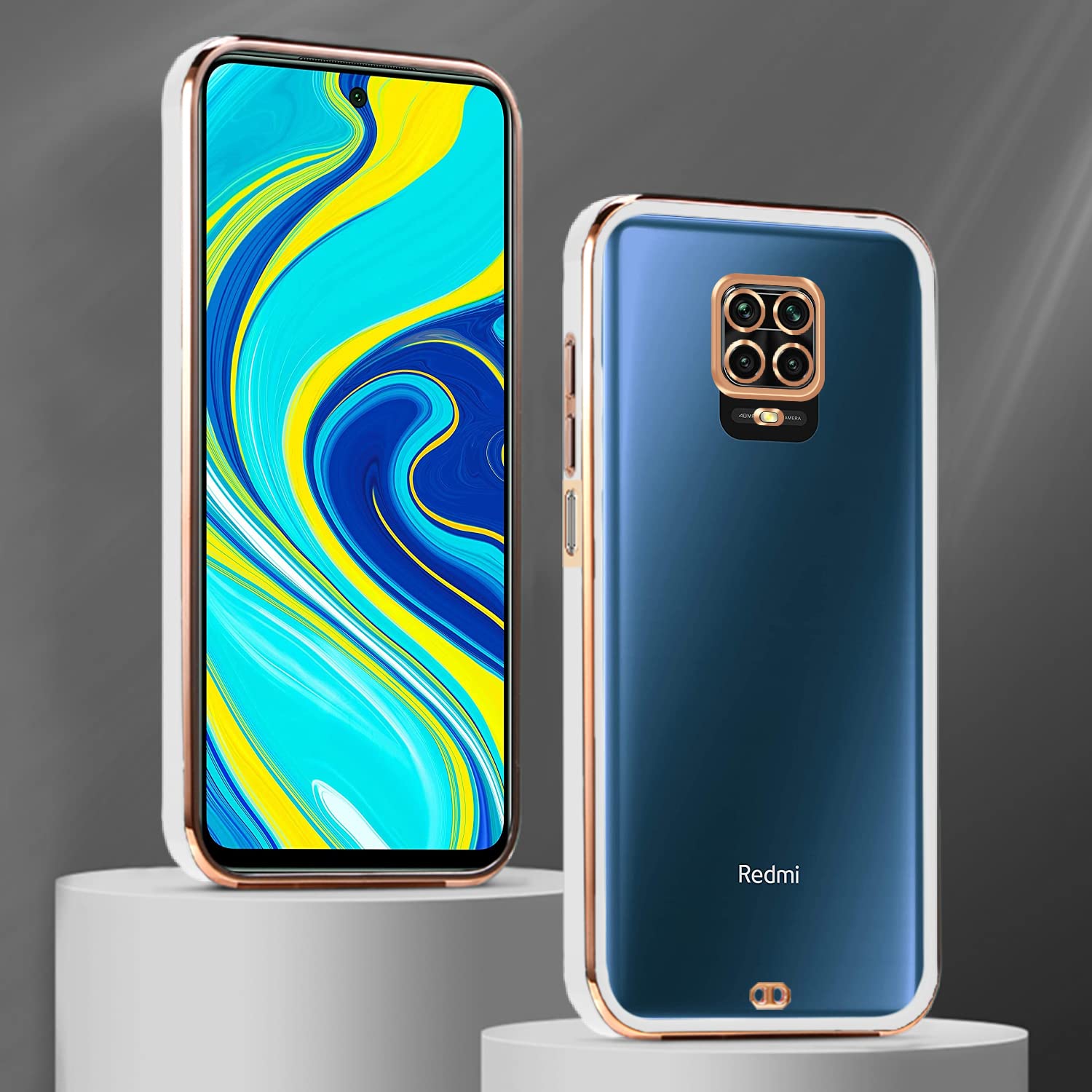 White mobile cover for Redmi Note 10 Lite/Note 9 Pro/Note 9 Pro Max – Pikkme – photo 5