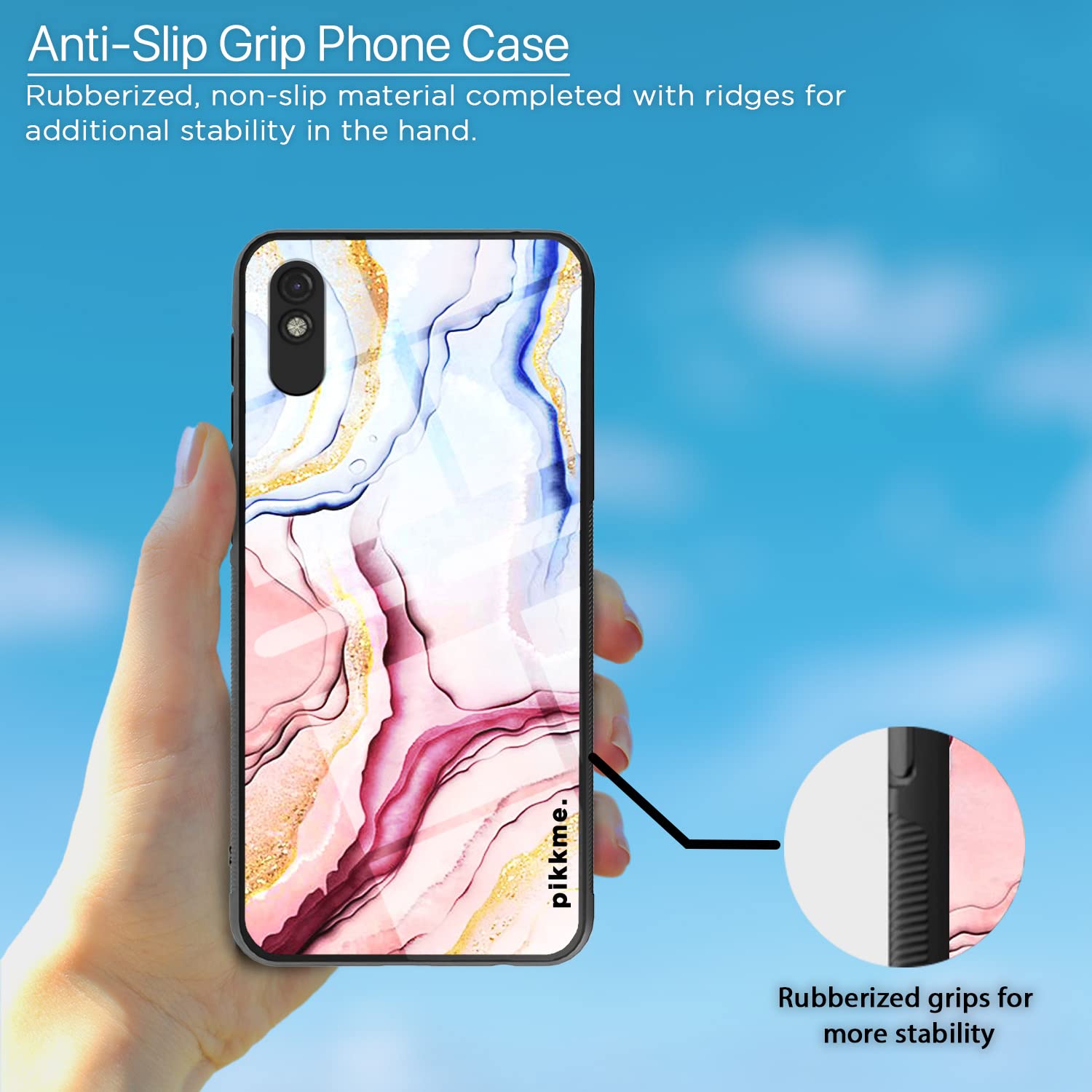 Redmi 9A/9i/9A Sport Hybrid mobile back cover by Pikkme – photo 5