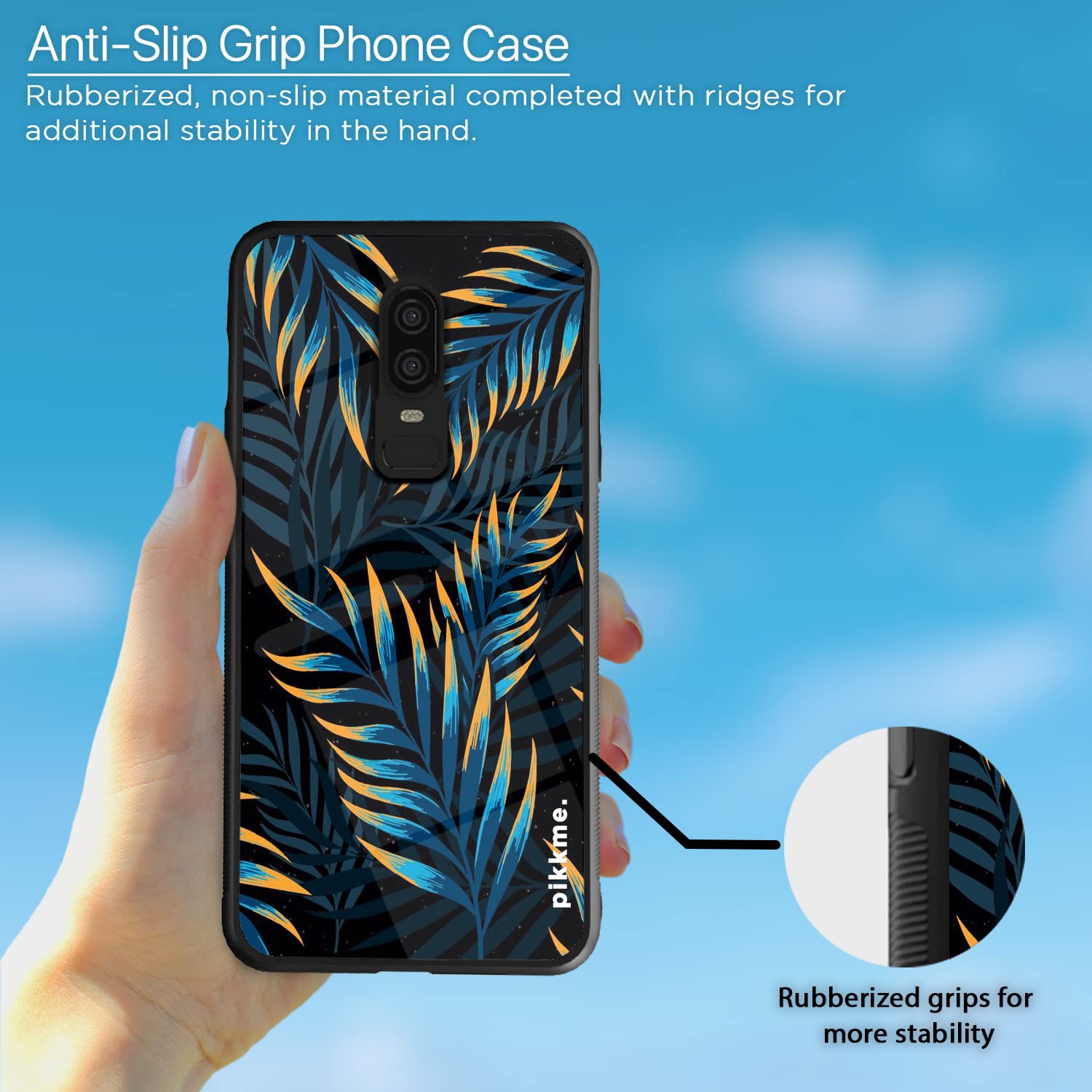 Pikkme Flower mobile cover for OnePlus 6 – photo 5