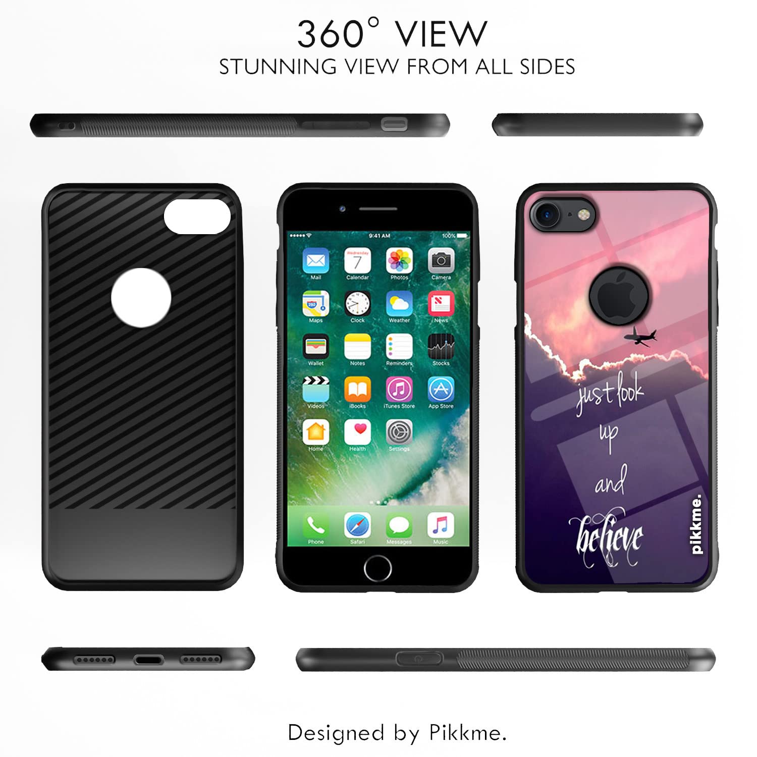 iPhone 7/8 Hybrid phone cover by Pikkme – photo 2