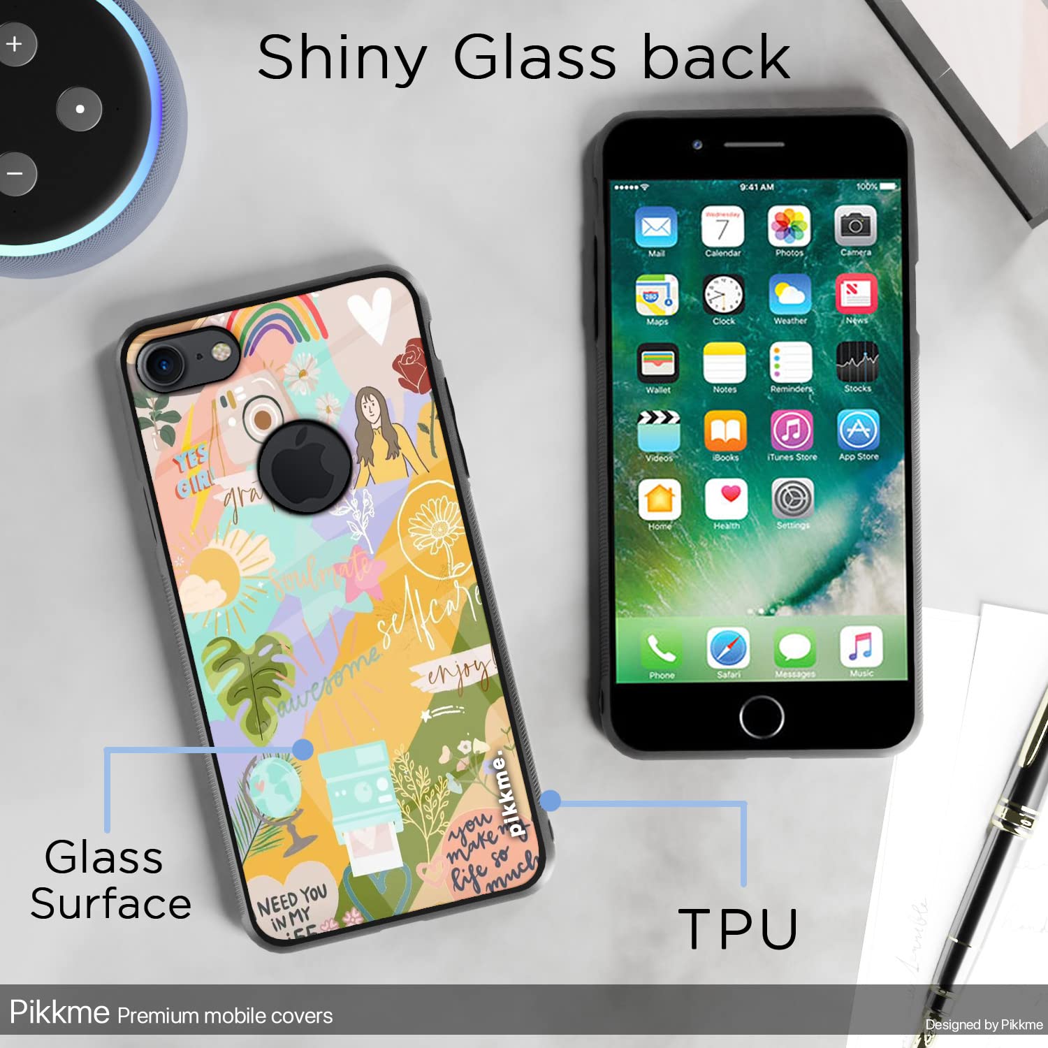 Pikkme iPhone 7/8 Hybrid mobile back cover – photo 3