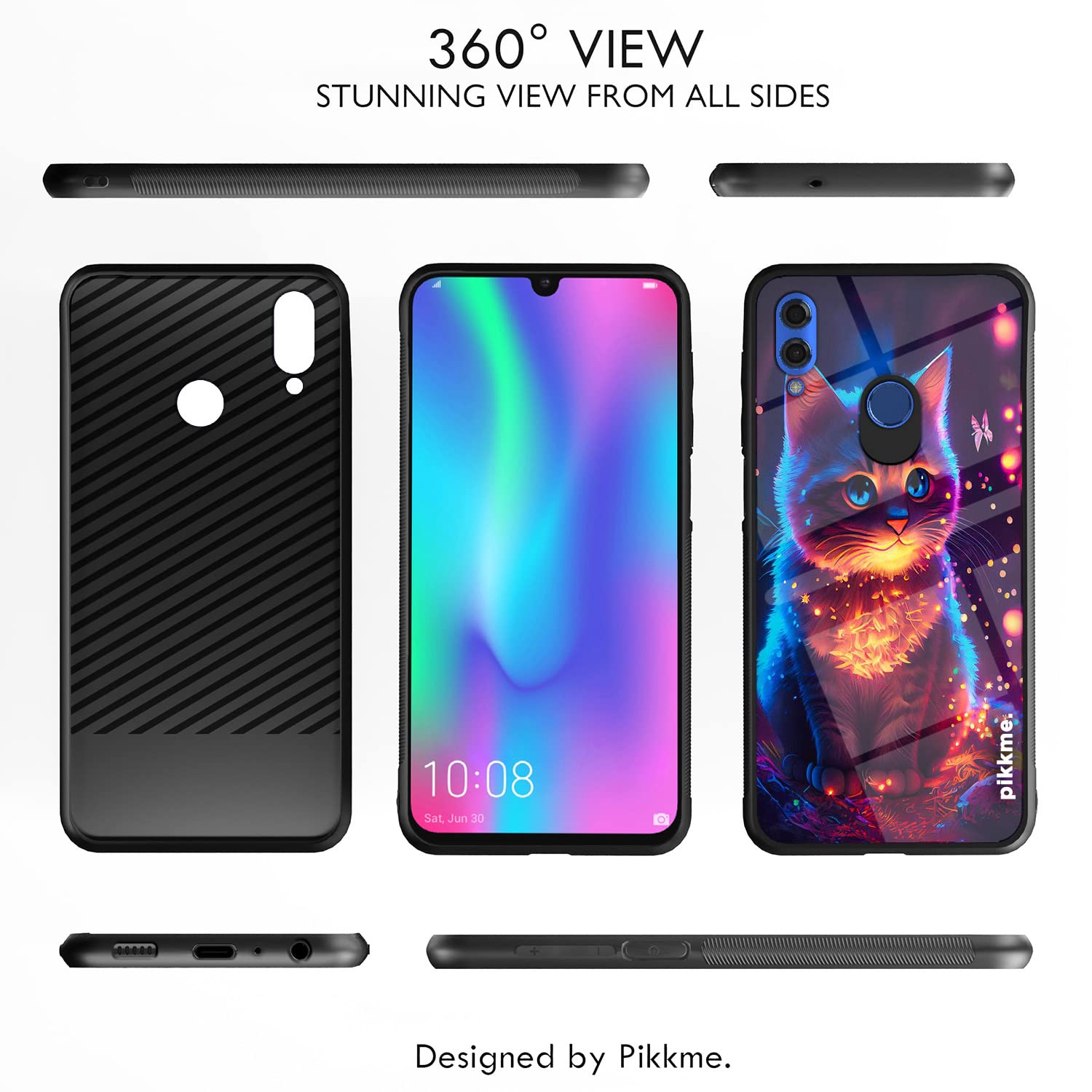 Pikkme Honor 10 Lite Cat mobile cover – photo 2