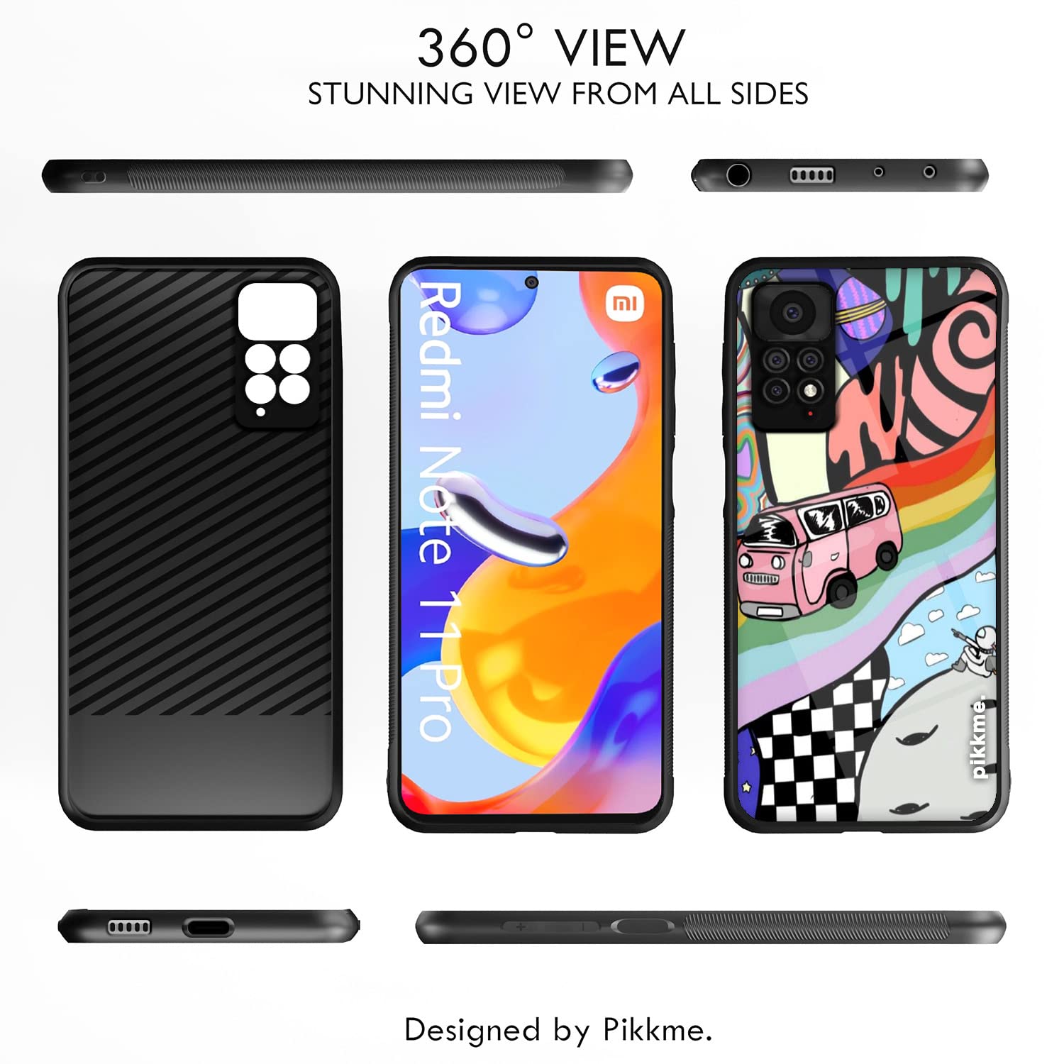 Pikkme Redmi Note 11 Pro/Note 11 Pro Plus 5G Hybrid mobile back cover – photo 2