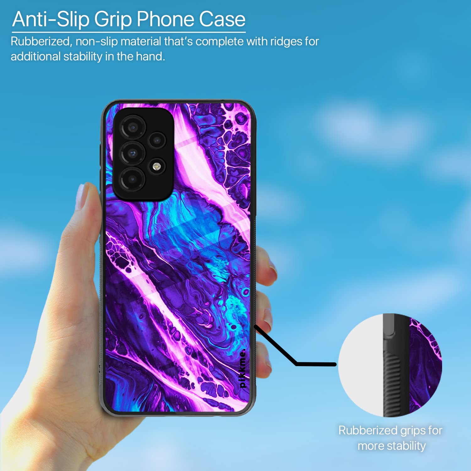 Samsung A13 4G Hybrid back cover by Pikkme – photo 6