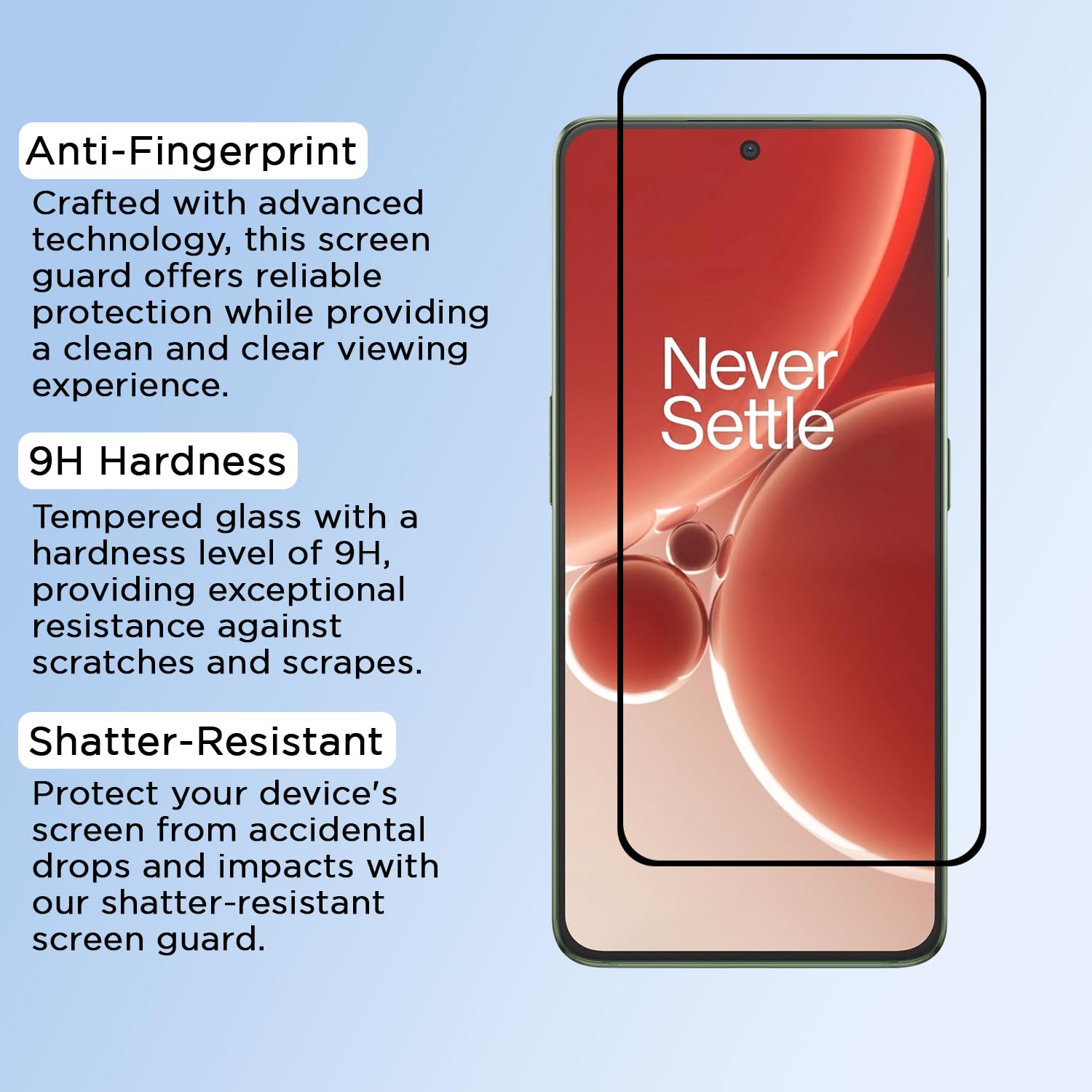 Screen protector for OnePlus Nord 3/Nord 4/Nord CE 4/CE 4 Lite 5G – Pikkme – photo 7