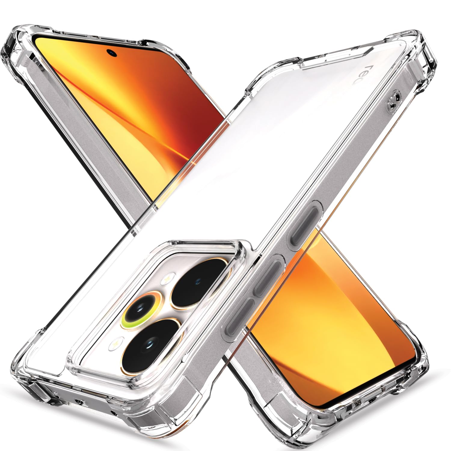 Pikkme Realme 15 Pro transparent mobile cover