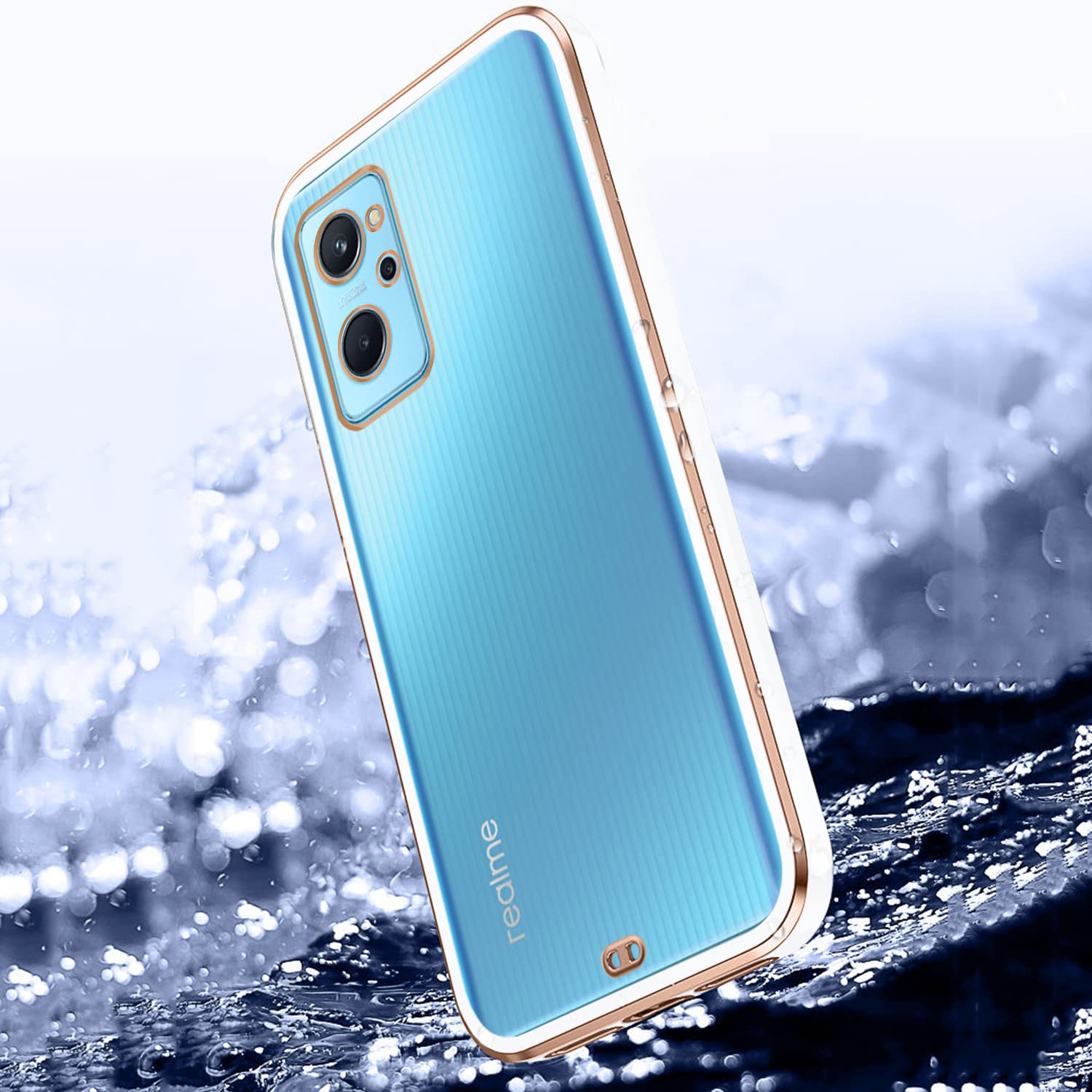Realme 9i phone cover in white by Pikkme – photo 2
