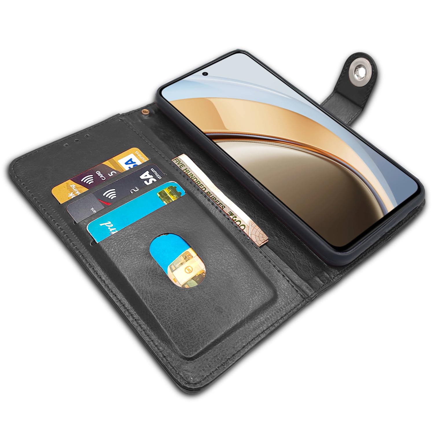 Black flip case for Vivo Y300 5G – Pikkme – photo 5