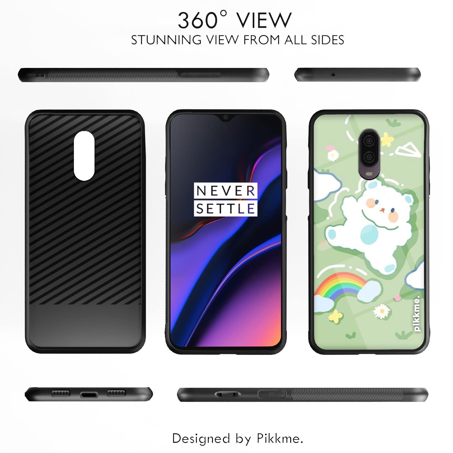 Hybrid Mobile cover for OnePlus 6T – Pikkme – photo 2