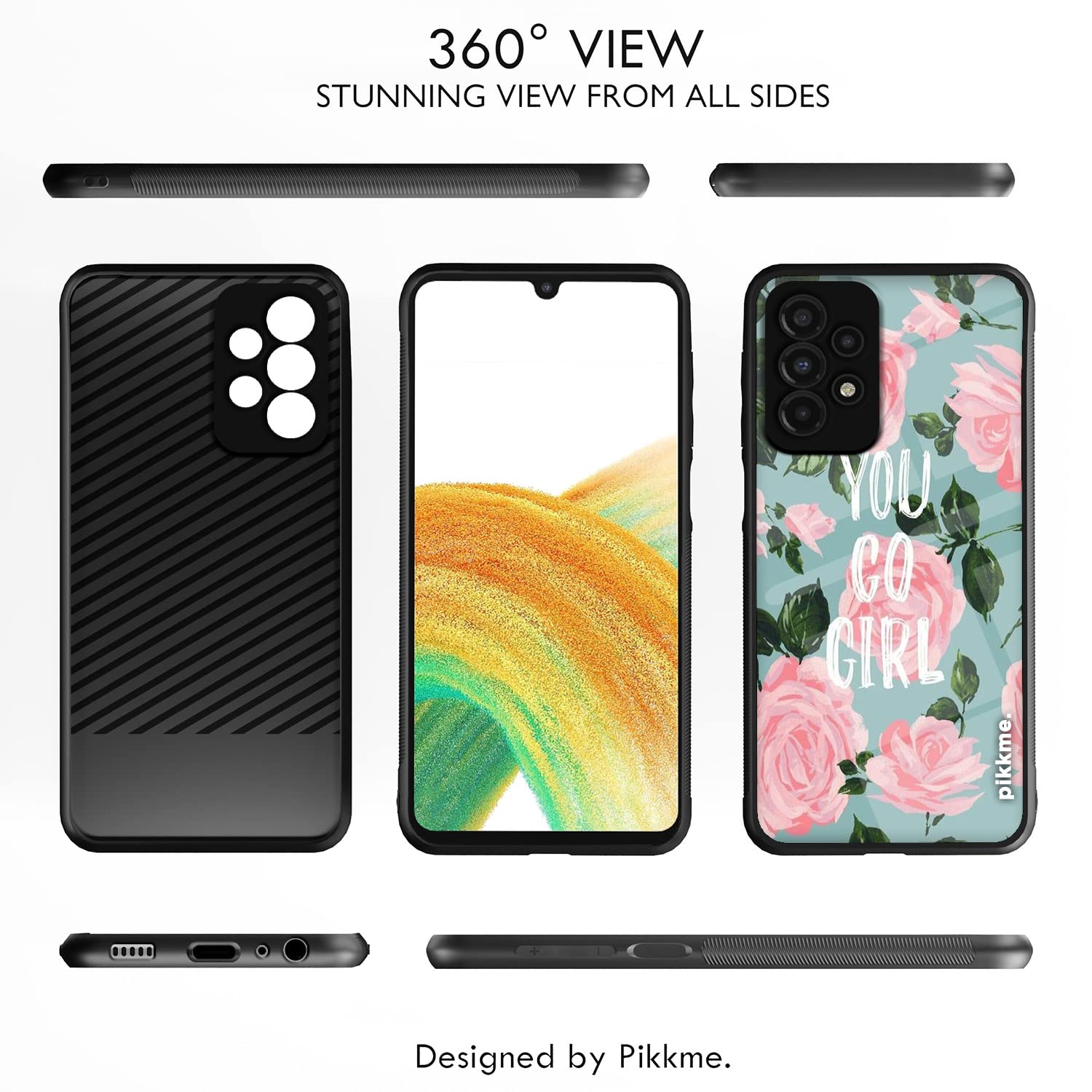 Pikkme Samsung A13 4G Flower back cover – photo 2