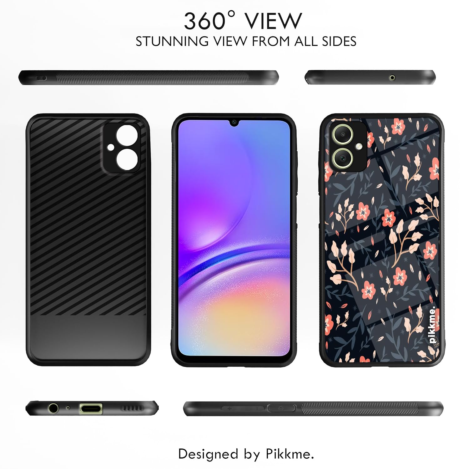 Pikkme Samsung A05/M05/F05 Flower mobile back cover – photo 2
