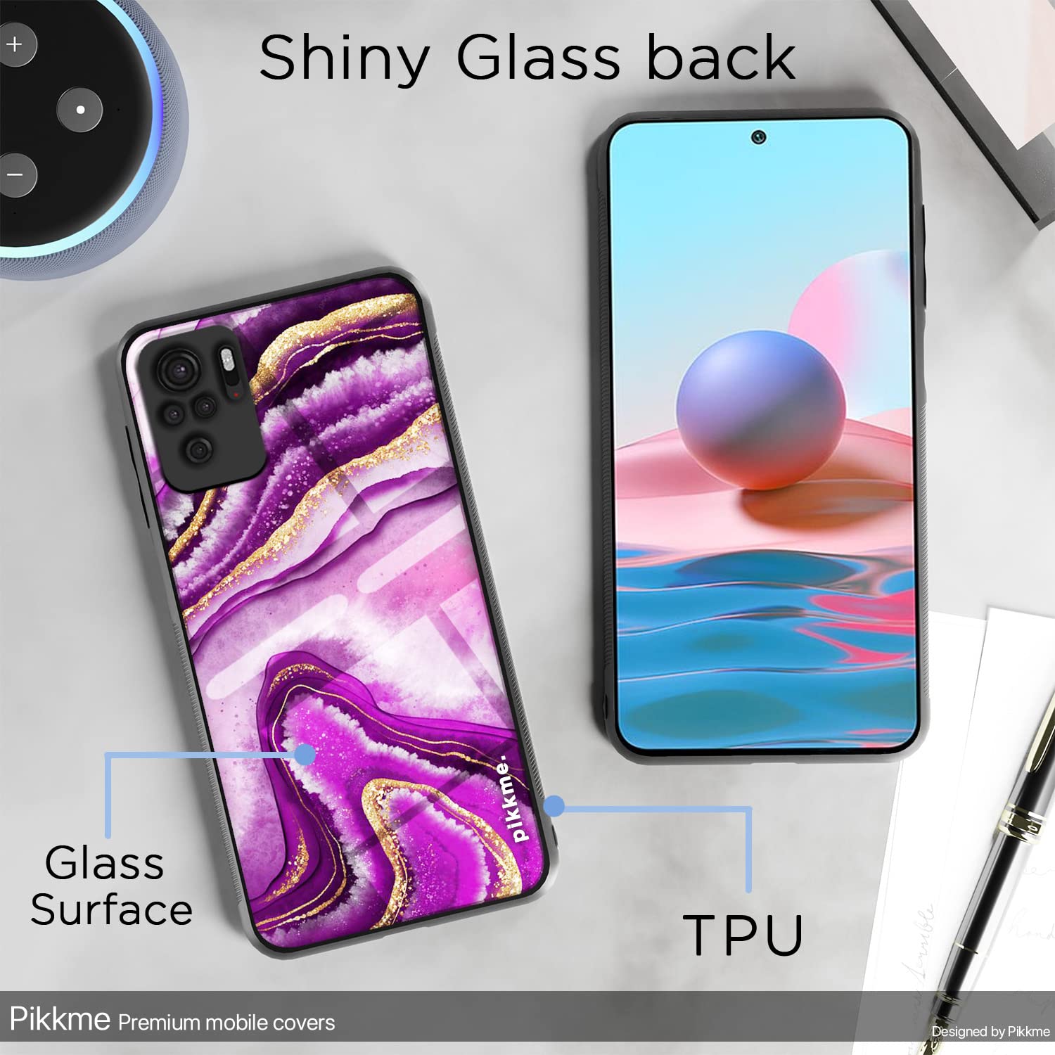 Pikkme Redmi Note 10/Note 10s Hybrid mobile back cover – photo 3