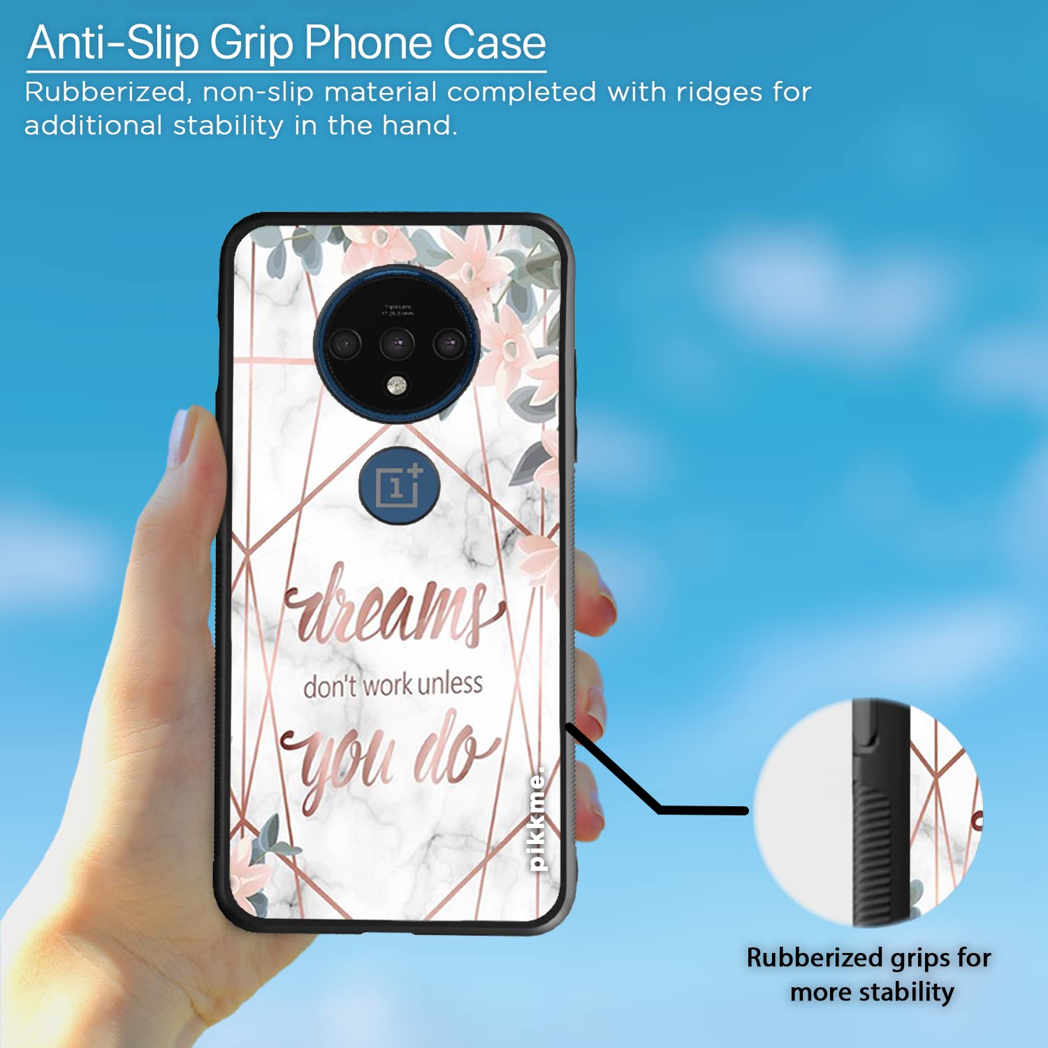 OnePlus 7T Hybrid mobile back cover by Pikkme – photo 5