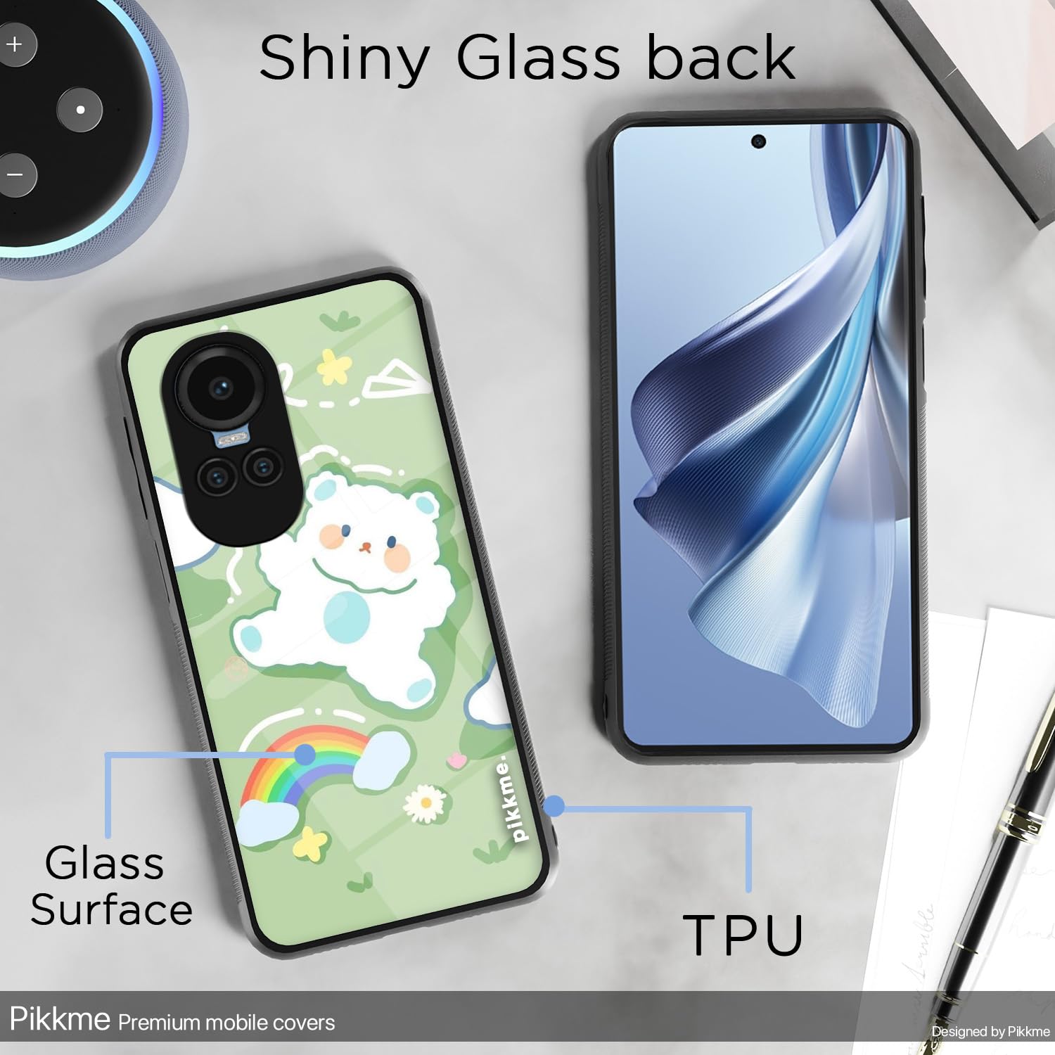 Oppo Reno 10 5G Hybrid mobile back cover by Pikkme – photo 3