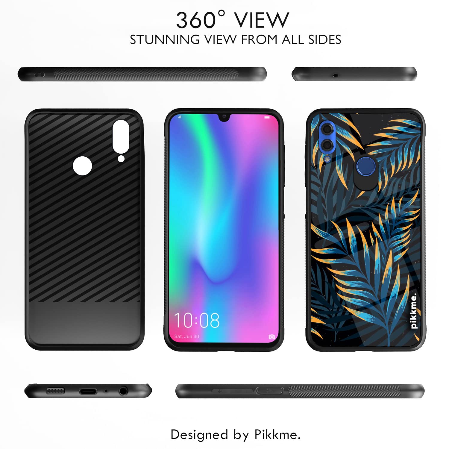 Honor 10 Lite Flower mobile cover by Pikkme – photo 2