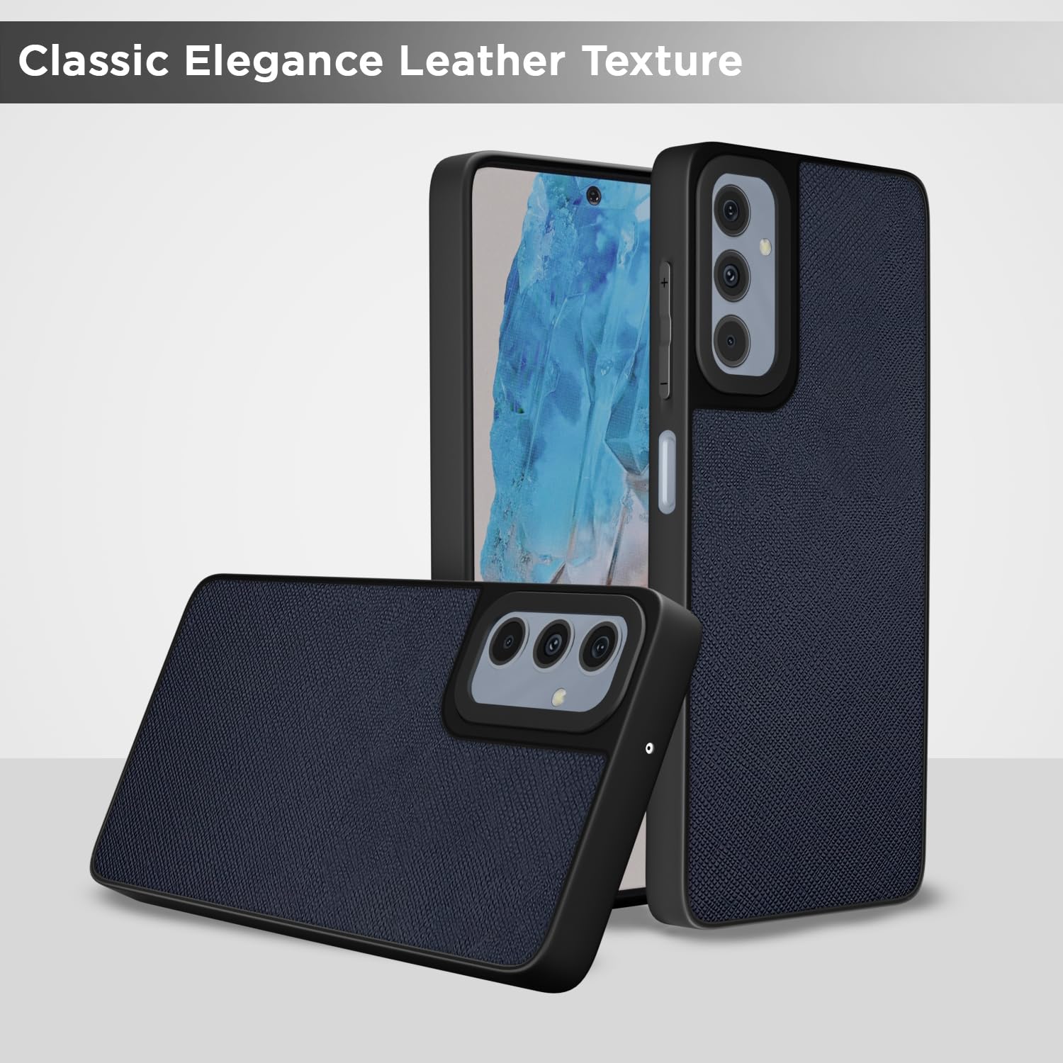 Pikkme blue mobile back cover for Samsung M35 5G – photo 6