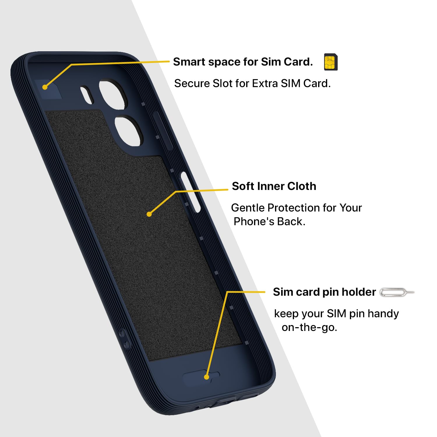 Pikkme blue Silicone phone cover for Oppo A6X 5G – photo 6