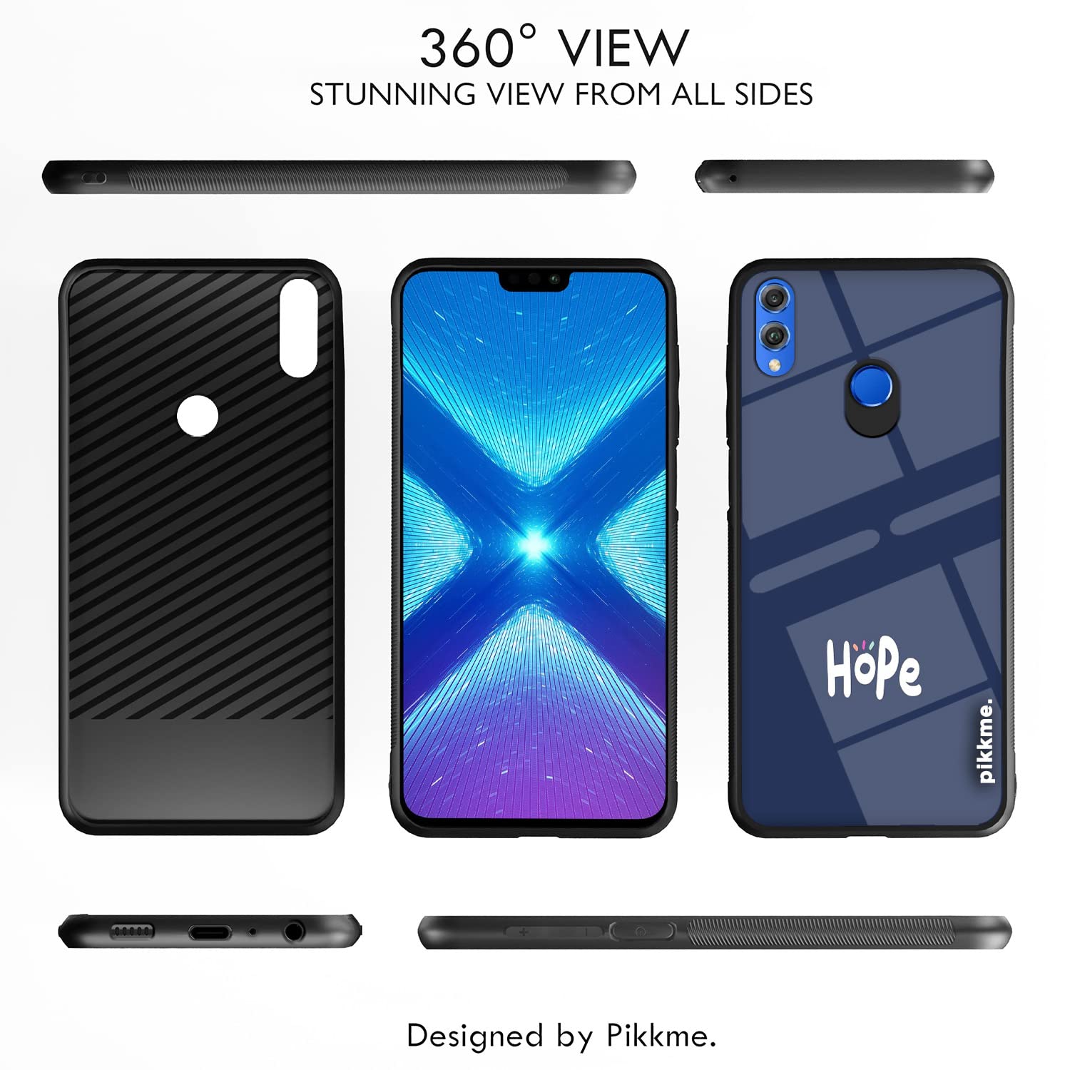 Honor 8X Hybrid mobile back cover by Pikkme – photo 2