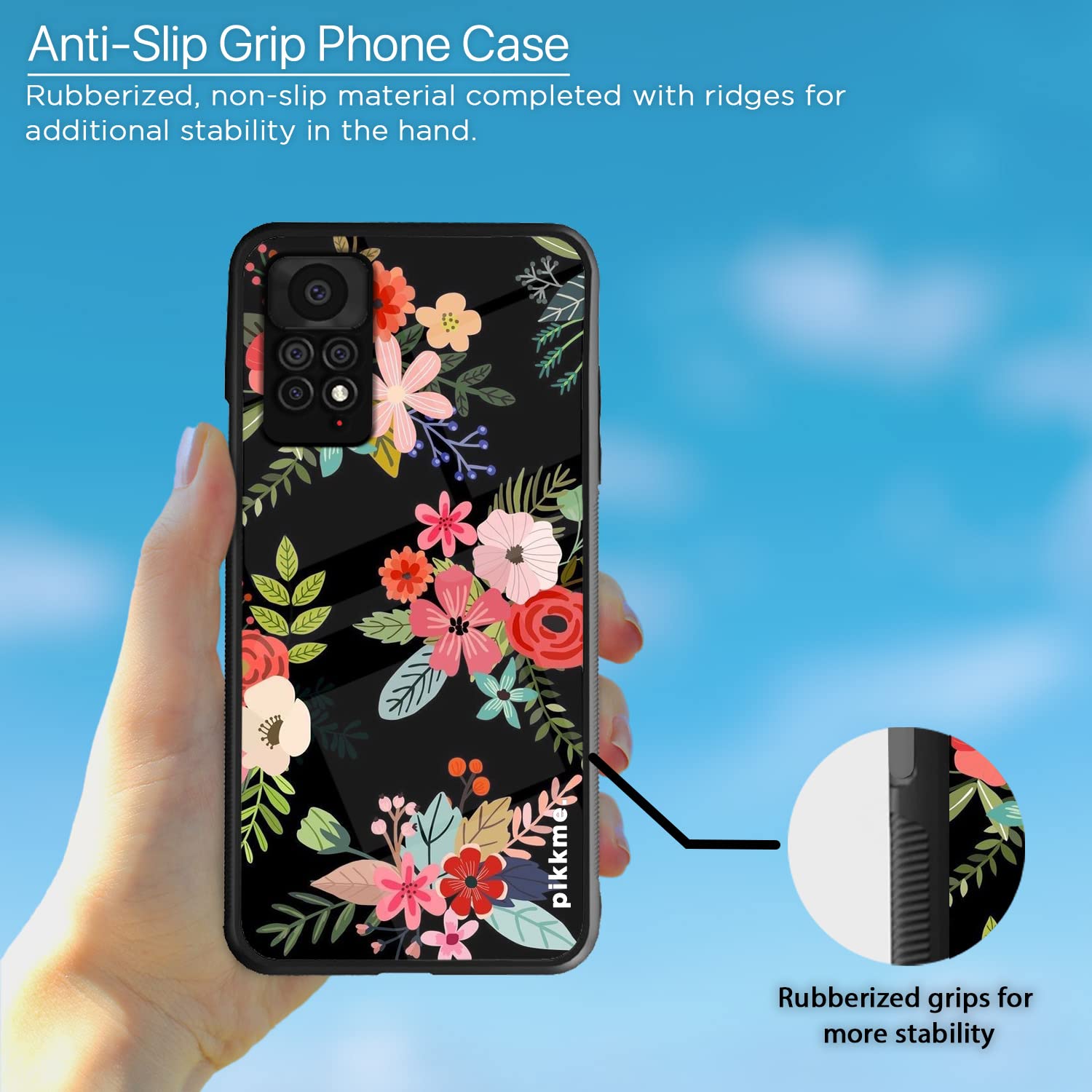 Pikkme Flower mobile cover for Redmi Note 11 Pro/Note 11 Pro Plus 5G – photo 5