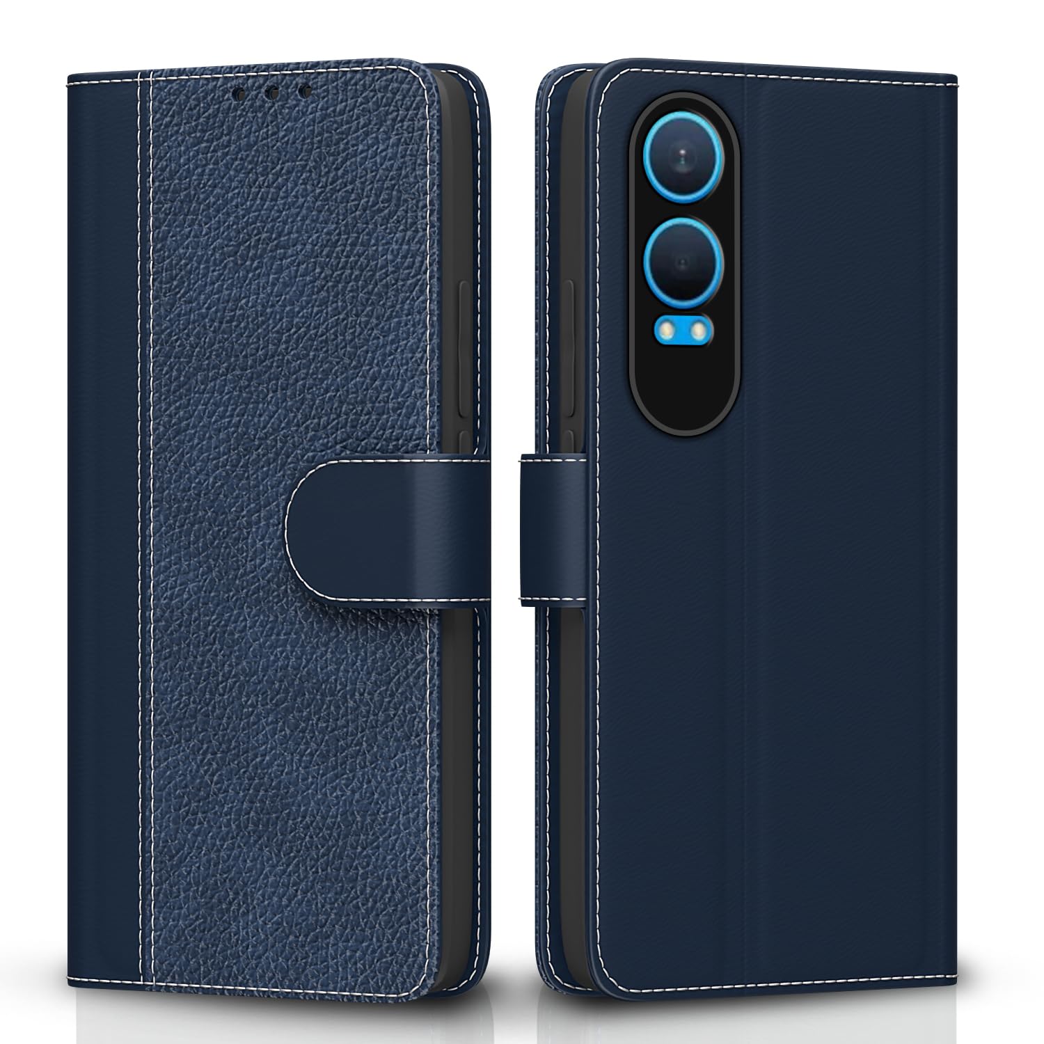 Blue flip cover for OnePlus Nord CE 4 Lite 5G – Pikkme