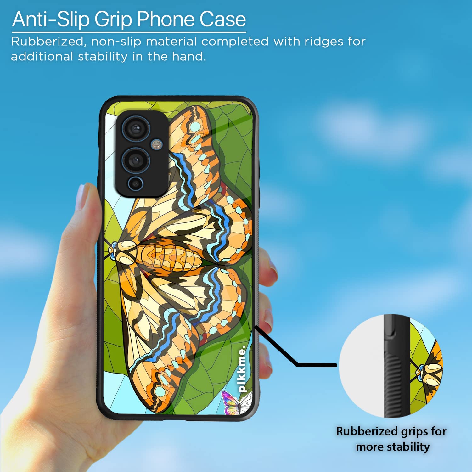 OnePlus 9 Hybrid mobile back cover by Pikkme – photo 3
