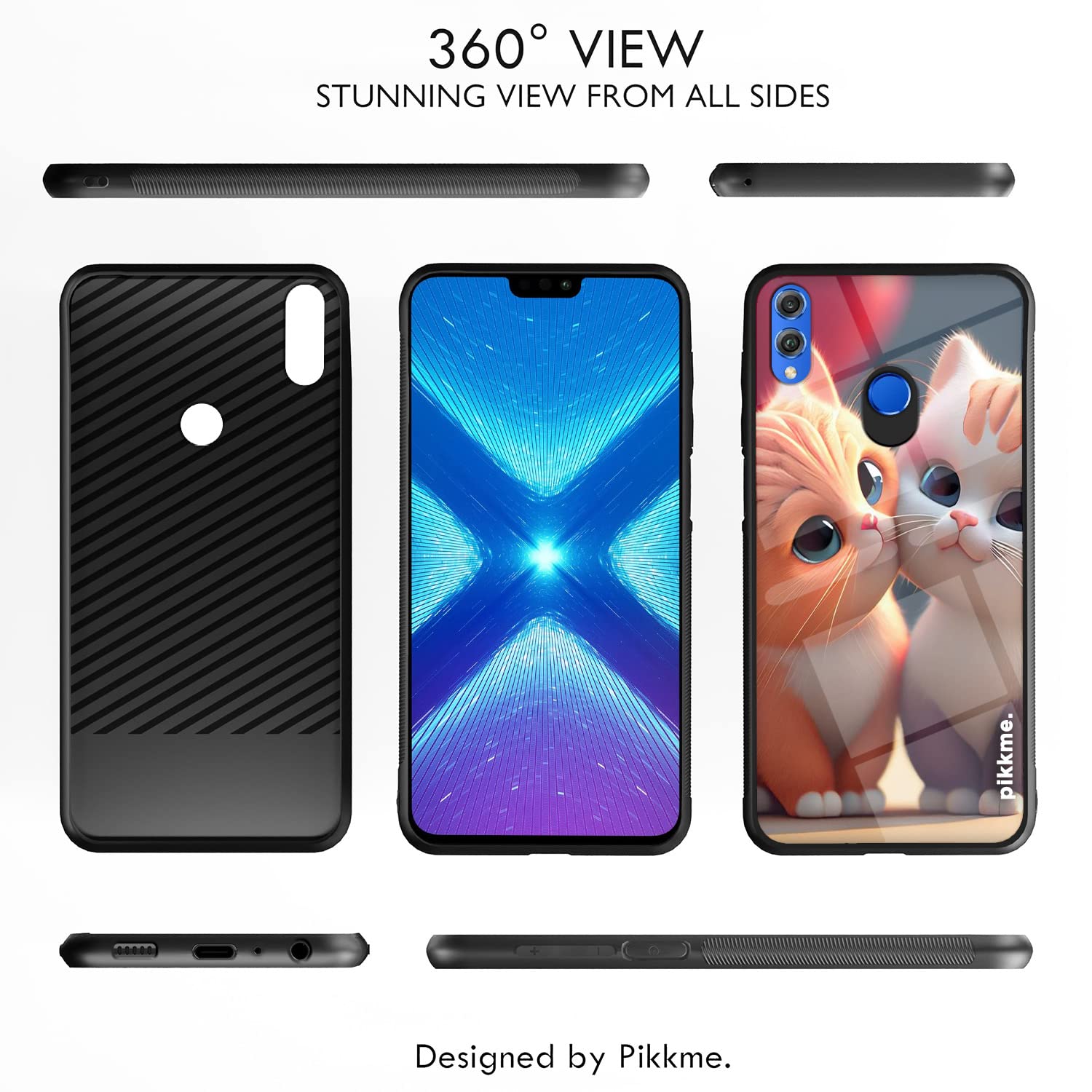 Honor 8X Hybrid phone cover by Pikkme – photo 2