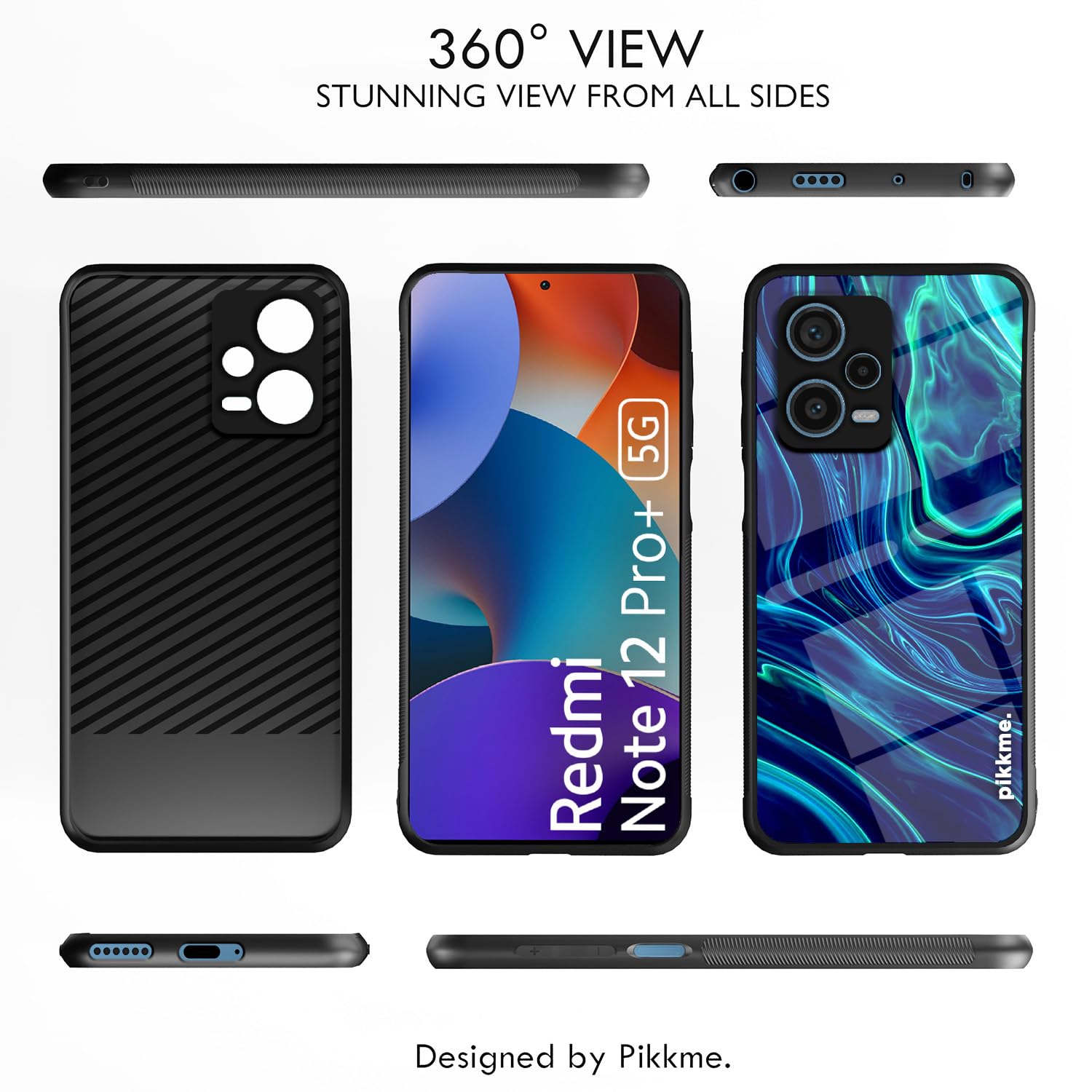 Redmi Note 12 Pro Plus 5G back cover by Pikkme – photo 2