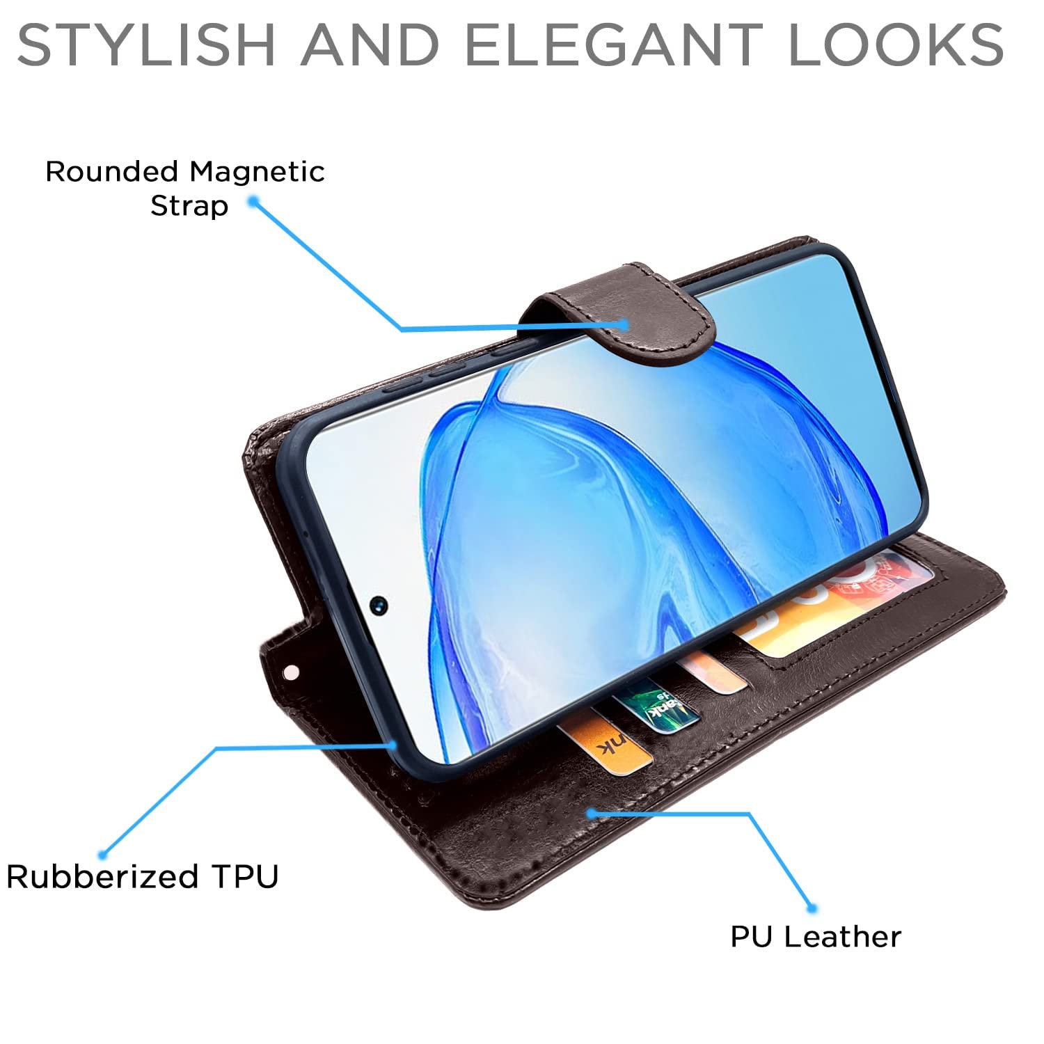 Coffee Wallet flip case for Vivo V25 Pro 5G – Pikkme – photo 4