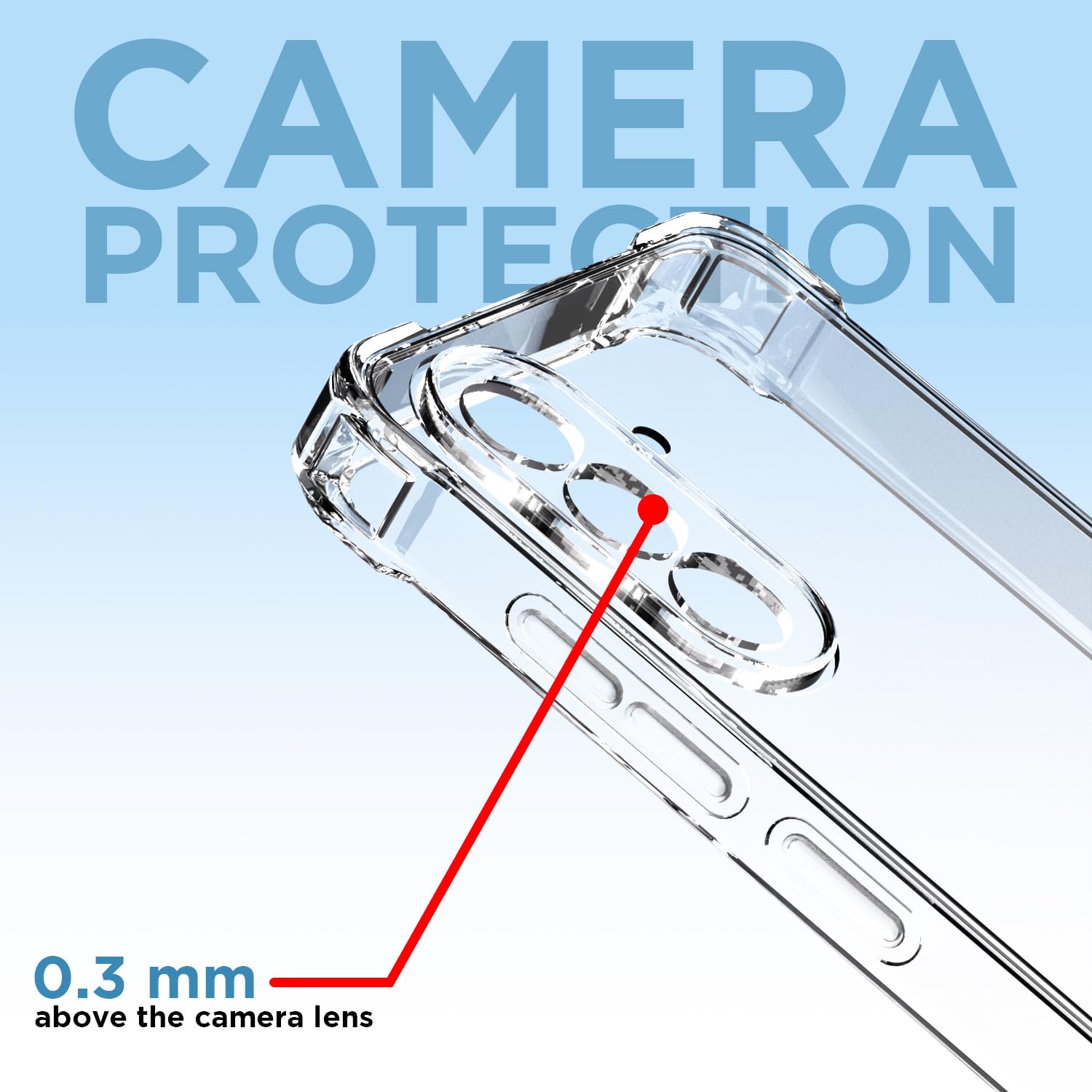 Pikkme Samsung Galaxy A36 5G PC + TPU Clear Transparent Back Cover (Transparent)