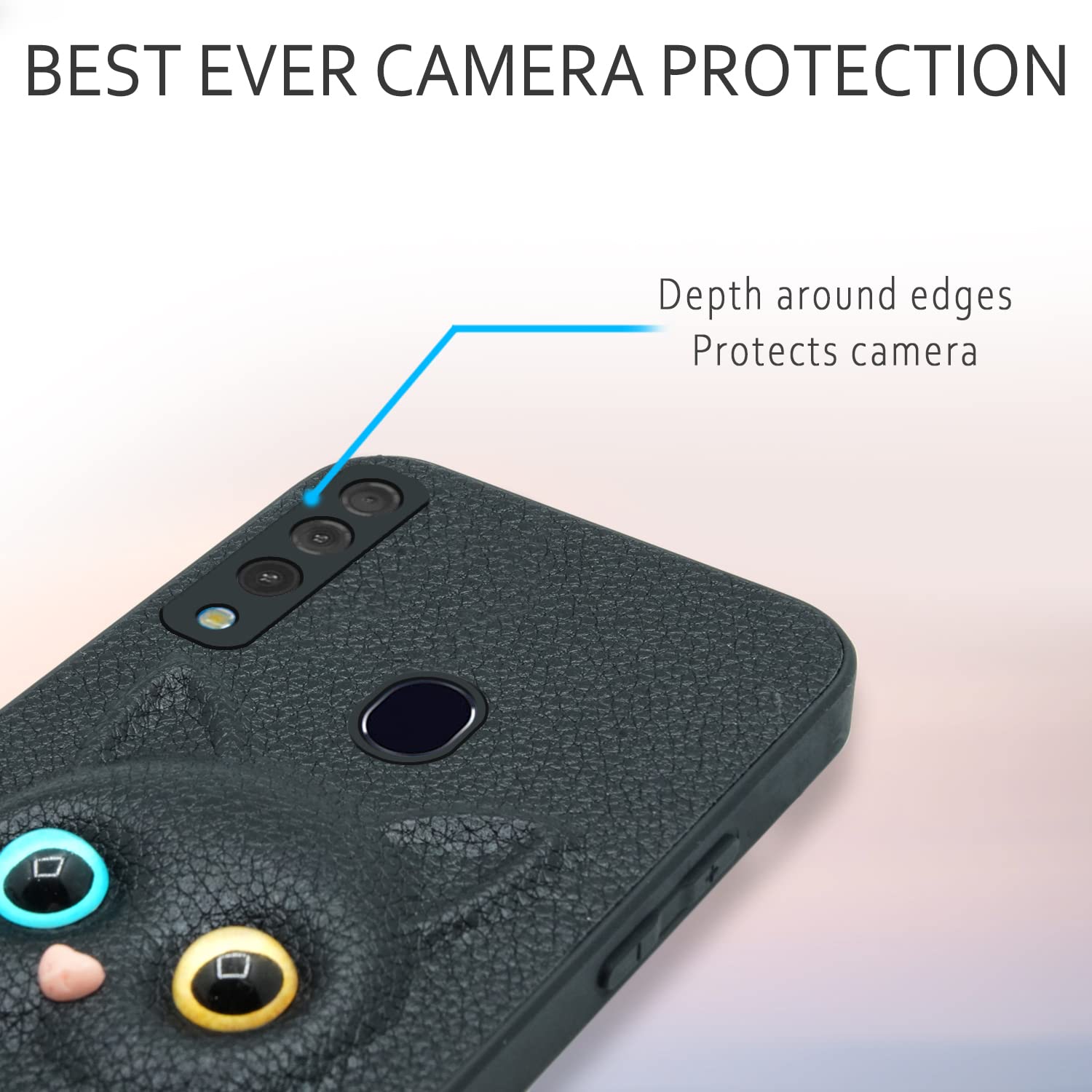 Oppo A31 phone cover in black by Pikkme – photo 5