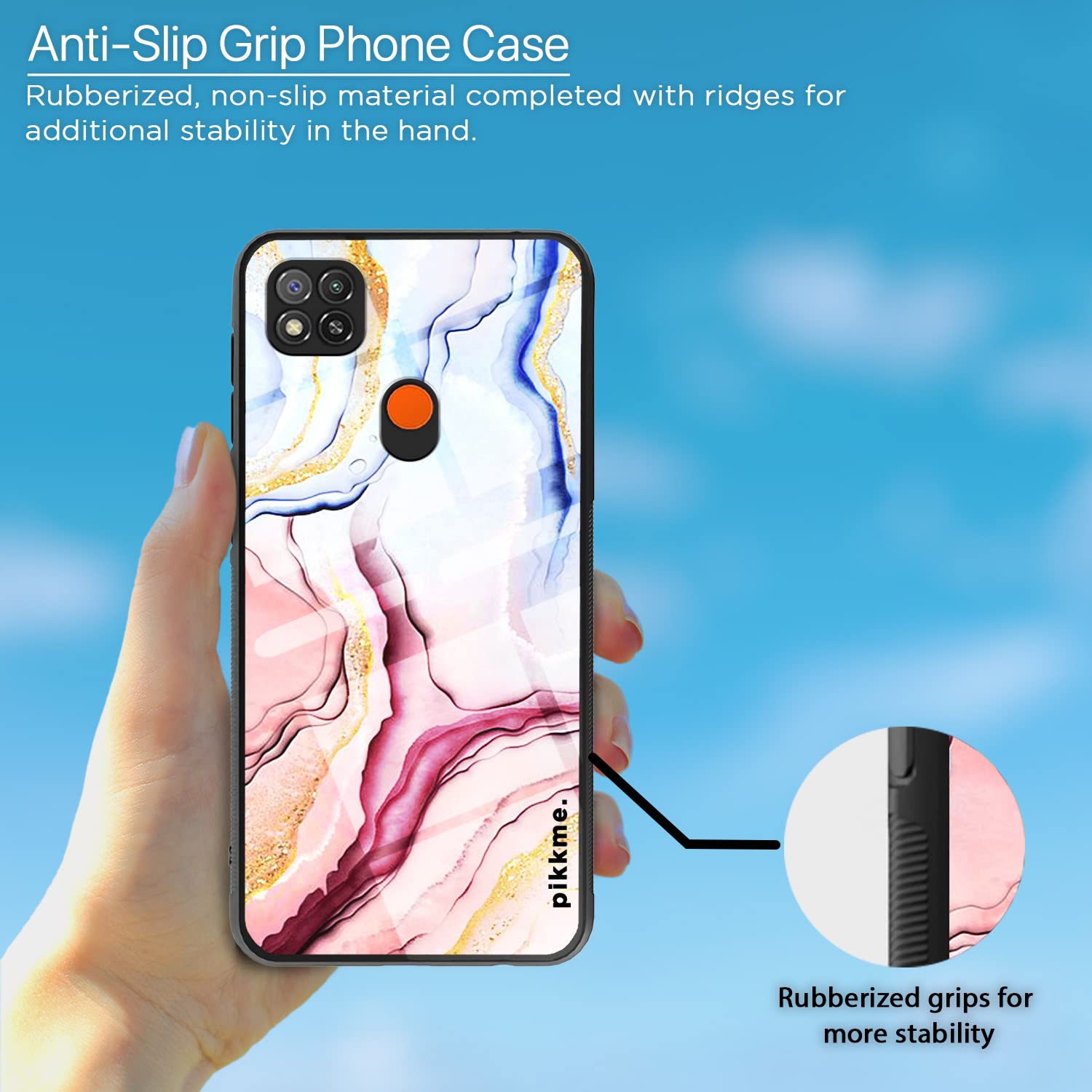 Redmi 10A/9, Poco C31 Hybrid mobile back cover by Pikkme – photo 5