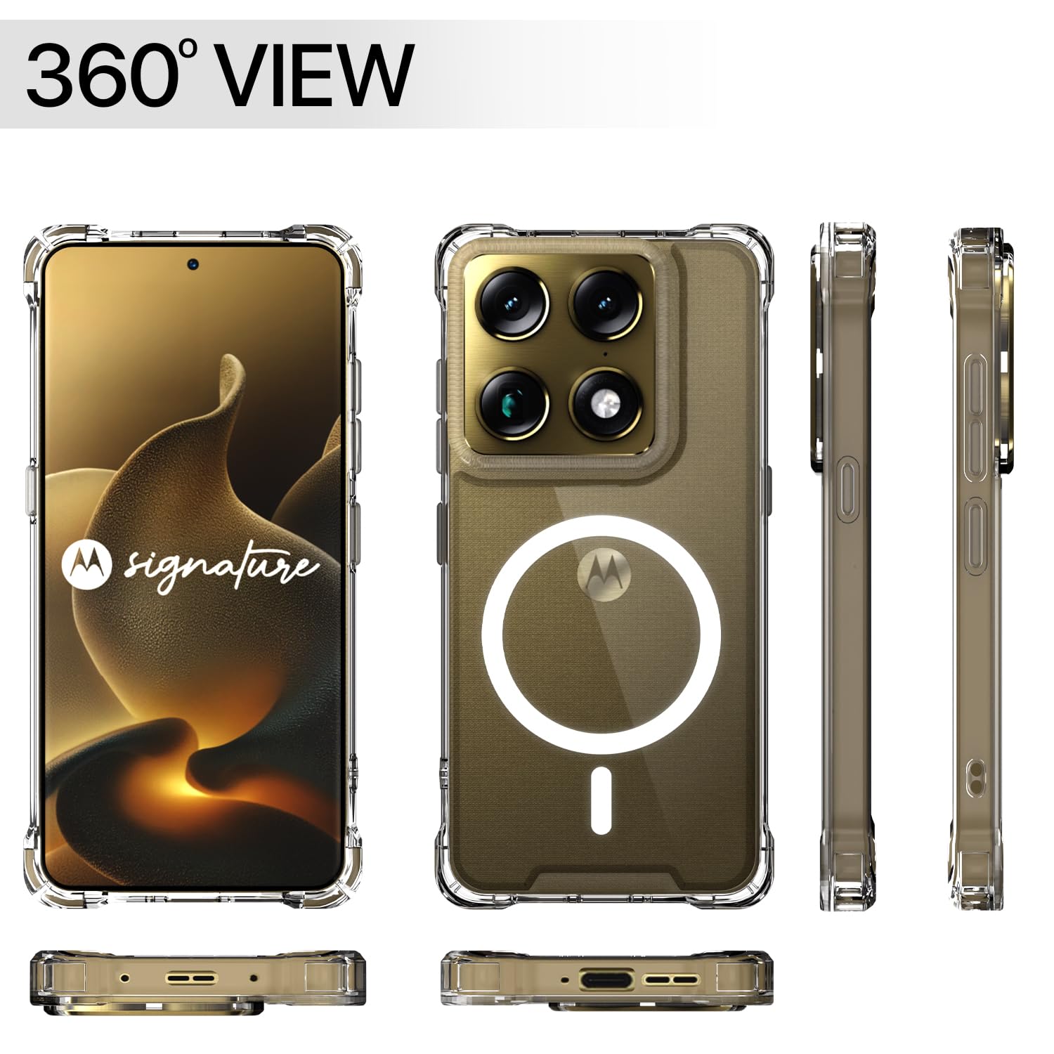 Transparent mag-safe back cover for Moto Signature 5G – Pikkme – photo 7