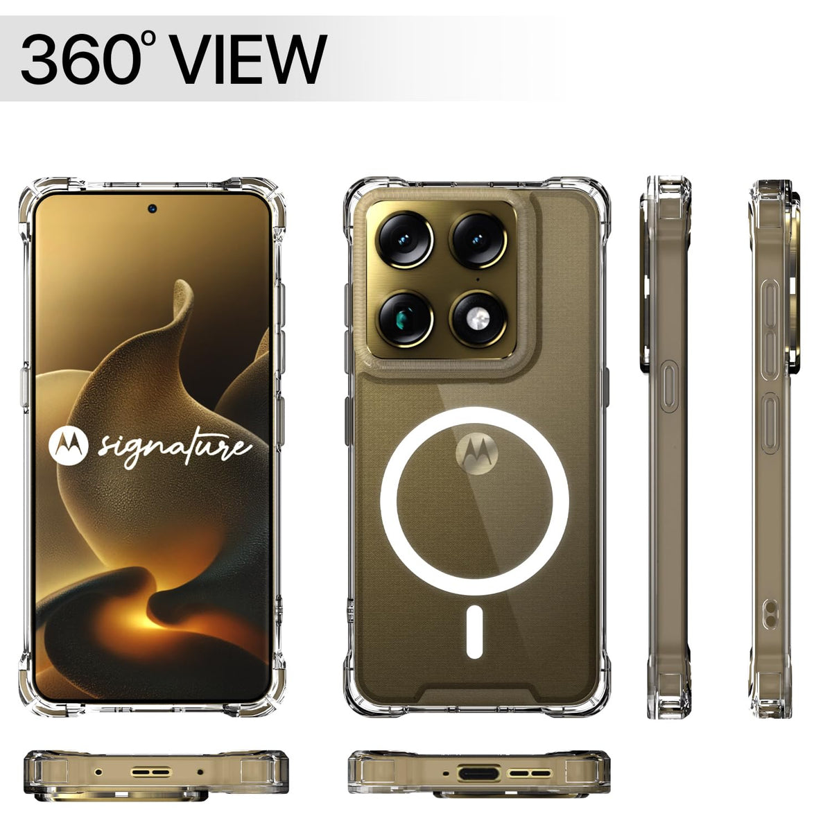 Transparent mag-safe back cover for Moto Signature 5G – Pikkme – photo 7