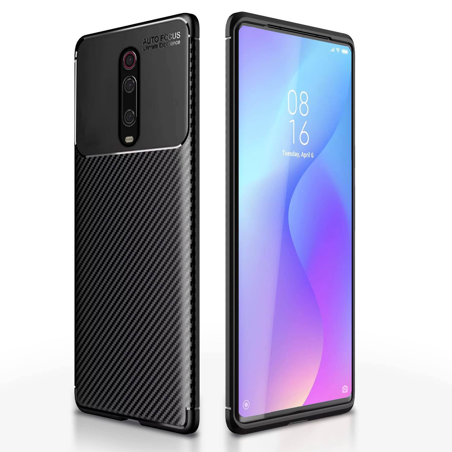Pikkme Redmi K20/K20 Pro Carbon black back cover
