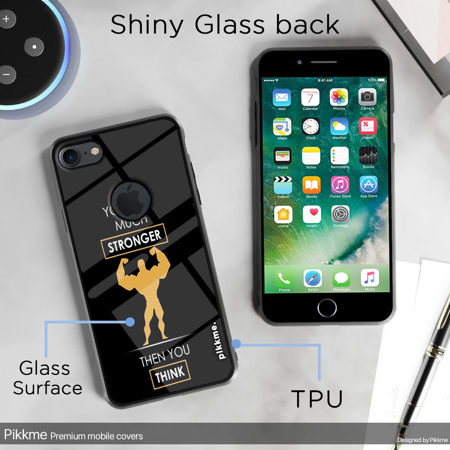 iPhone 7/8 Hybrid phone cover by Pikkme – photo 3