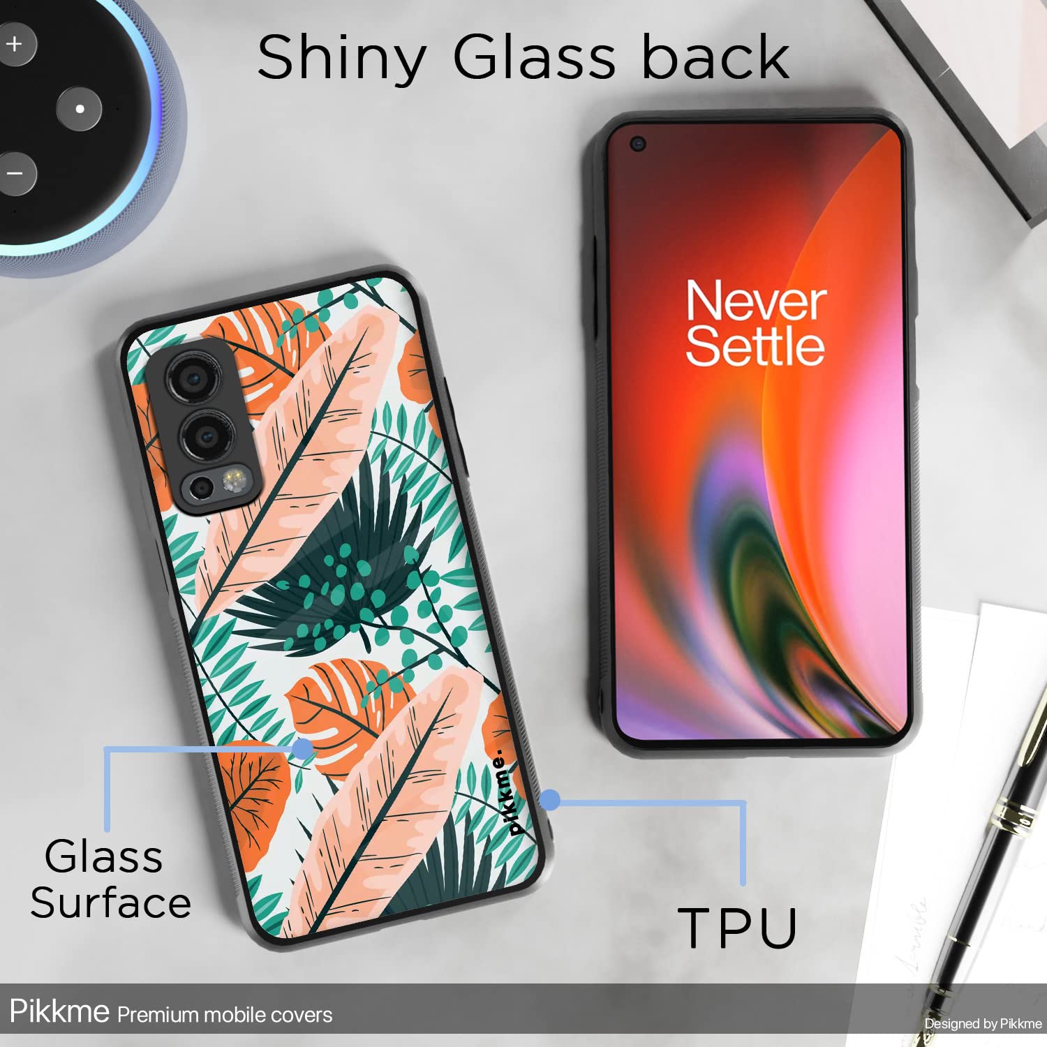 Pikkme Flower mobile cover for OnePlus Nord 2 5G – photo 3