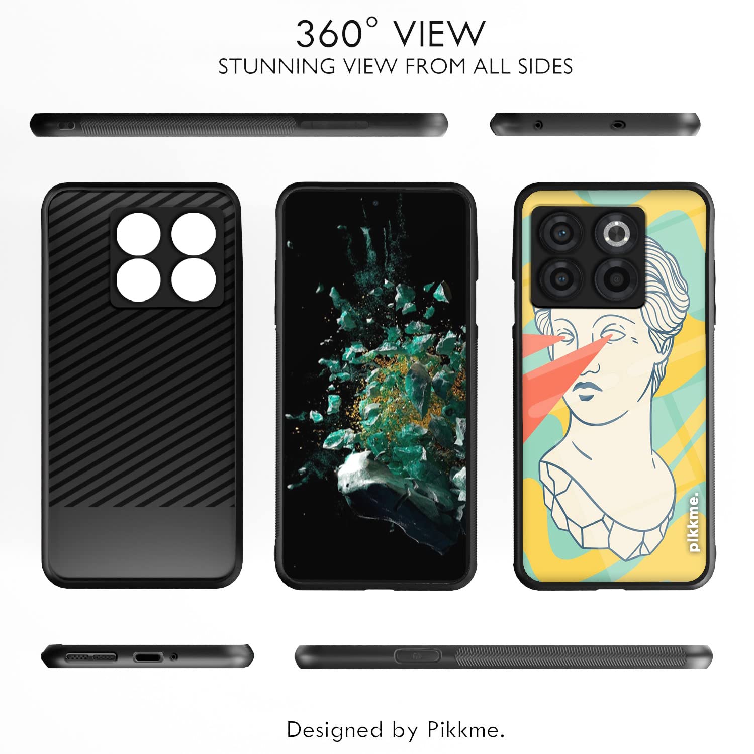 Pikkme Hybrid mobile back cover for OnePlus 10T 5G – photo 2
