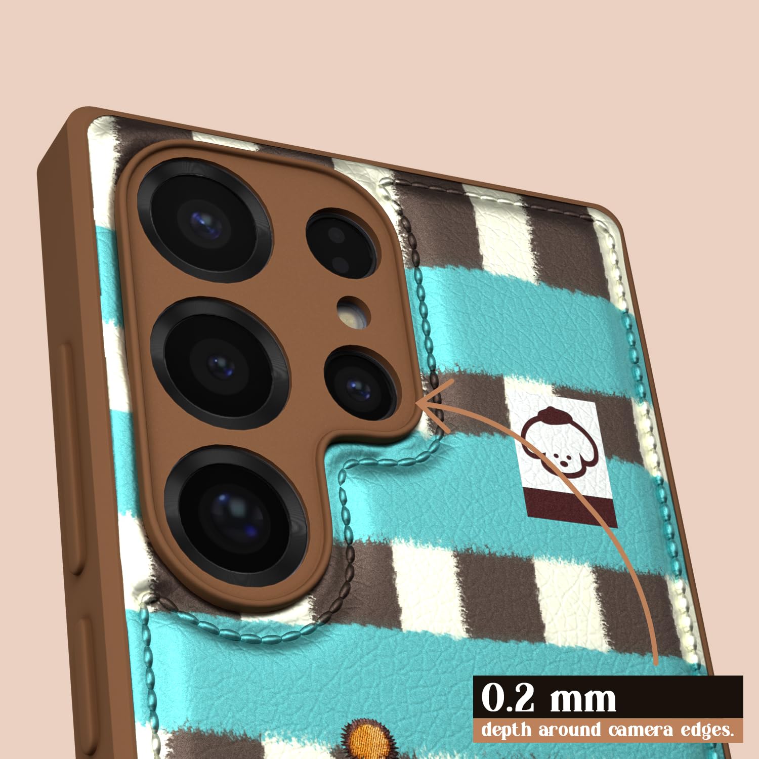 Pikkme Samsung Galaxy S25 Ultra Cute Girlish Dog Series Back Cover (Design2)