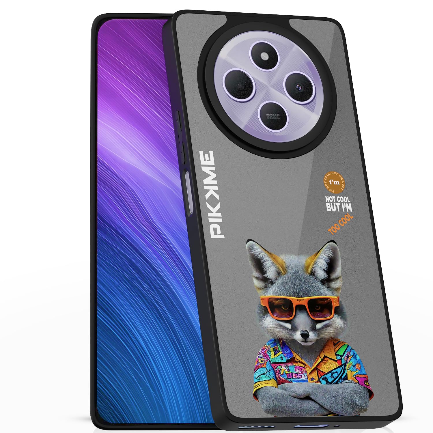 Redmi A4/14C/Poco C75 5G Wolf Swag phone cover by Pikkme