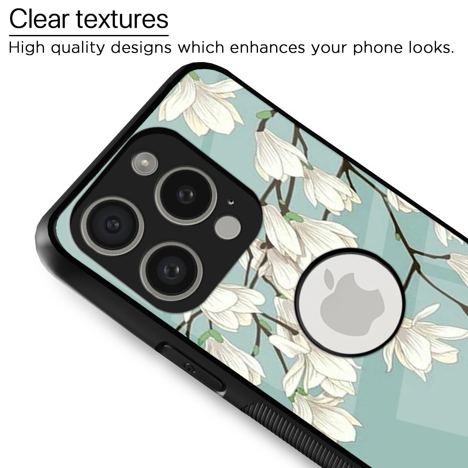 Pikkme Flower phone cover for iPhone 15 Pro Max – photo 4