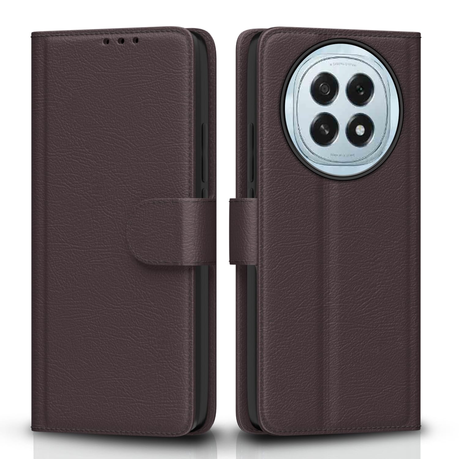 Pikkme Oppo F29 5G Vintage Flip Cover - Coffee