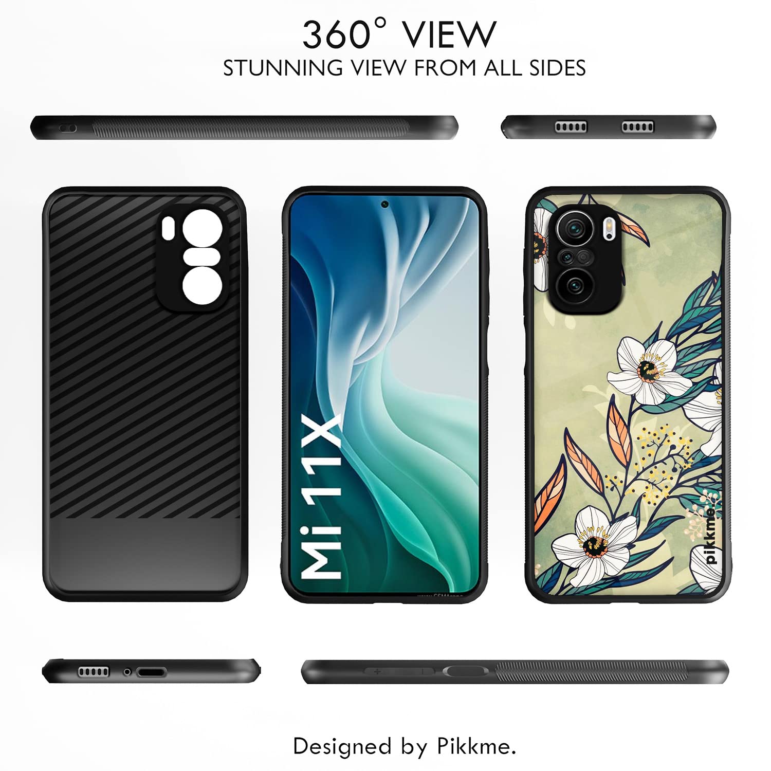 Flower Back cover for Mi 11X/11X Pro – Pikkme – photo 2