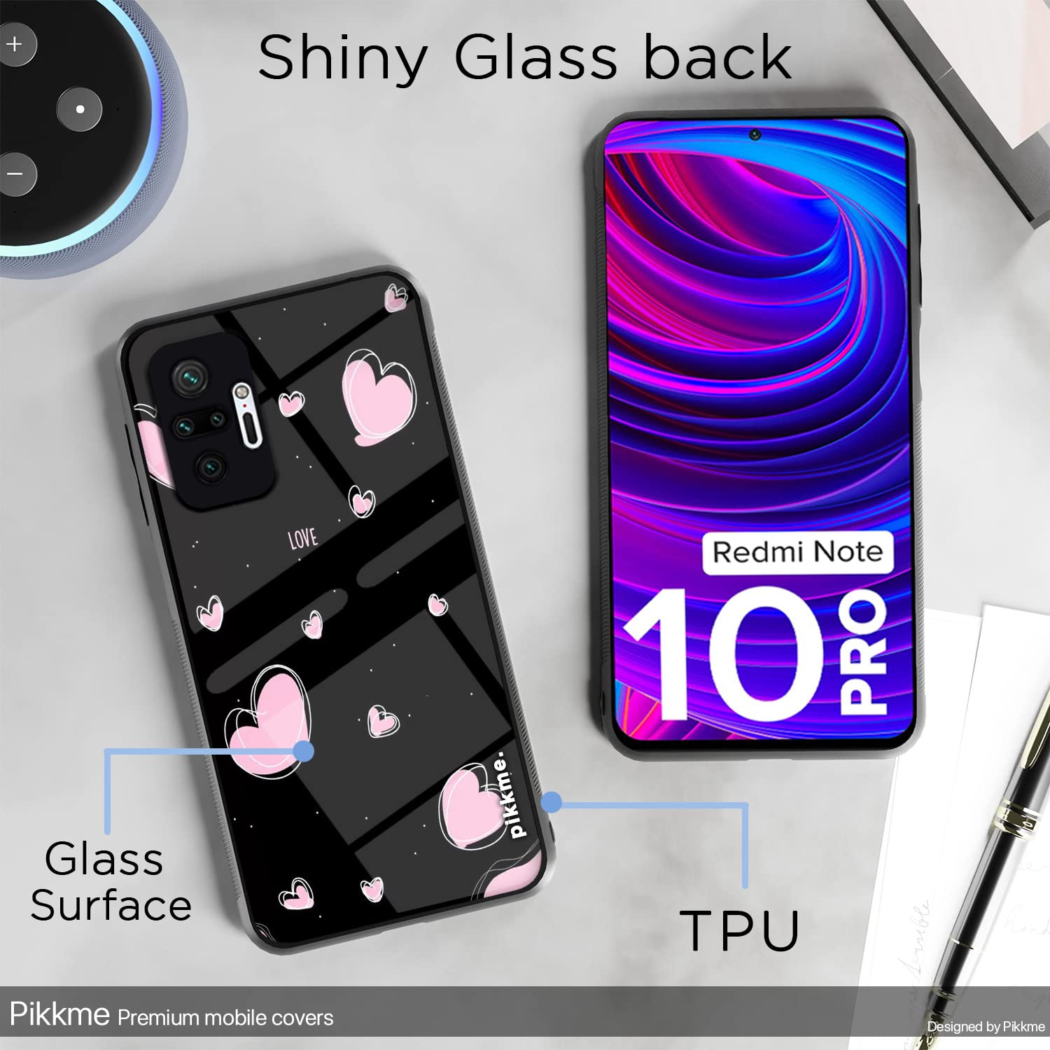 Redmi Note 10 Pro/Note 10 Pro Max Hybrid back cover by Pikkme – photo 3