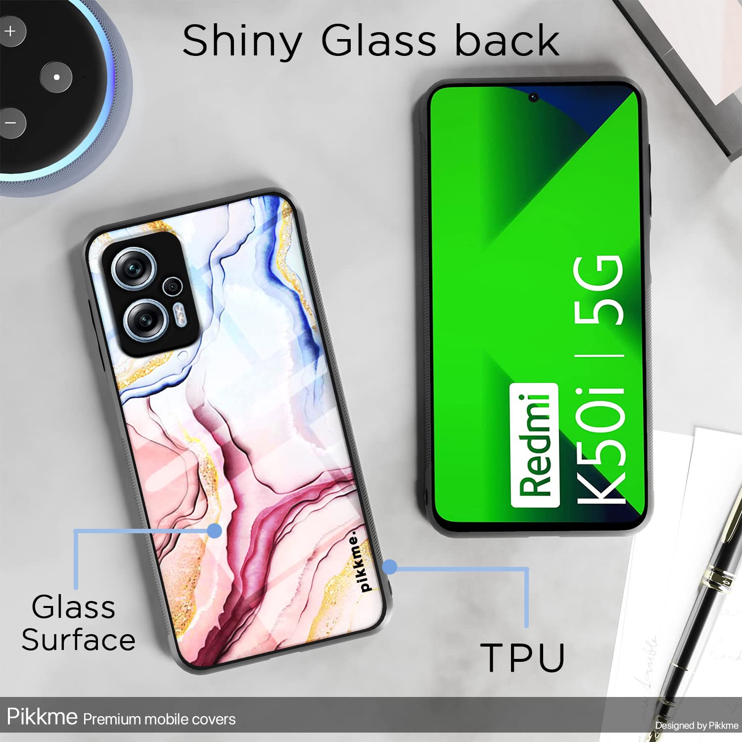Redmi K50i 5G phone cover by Pikkme – photo 3