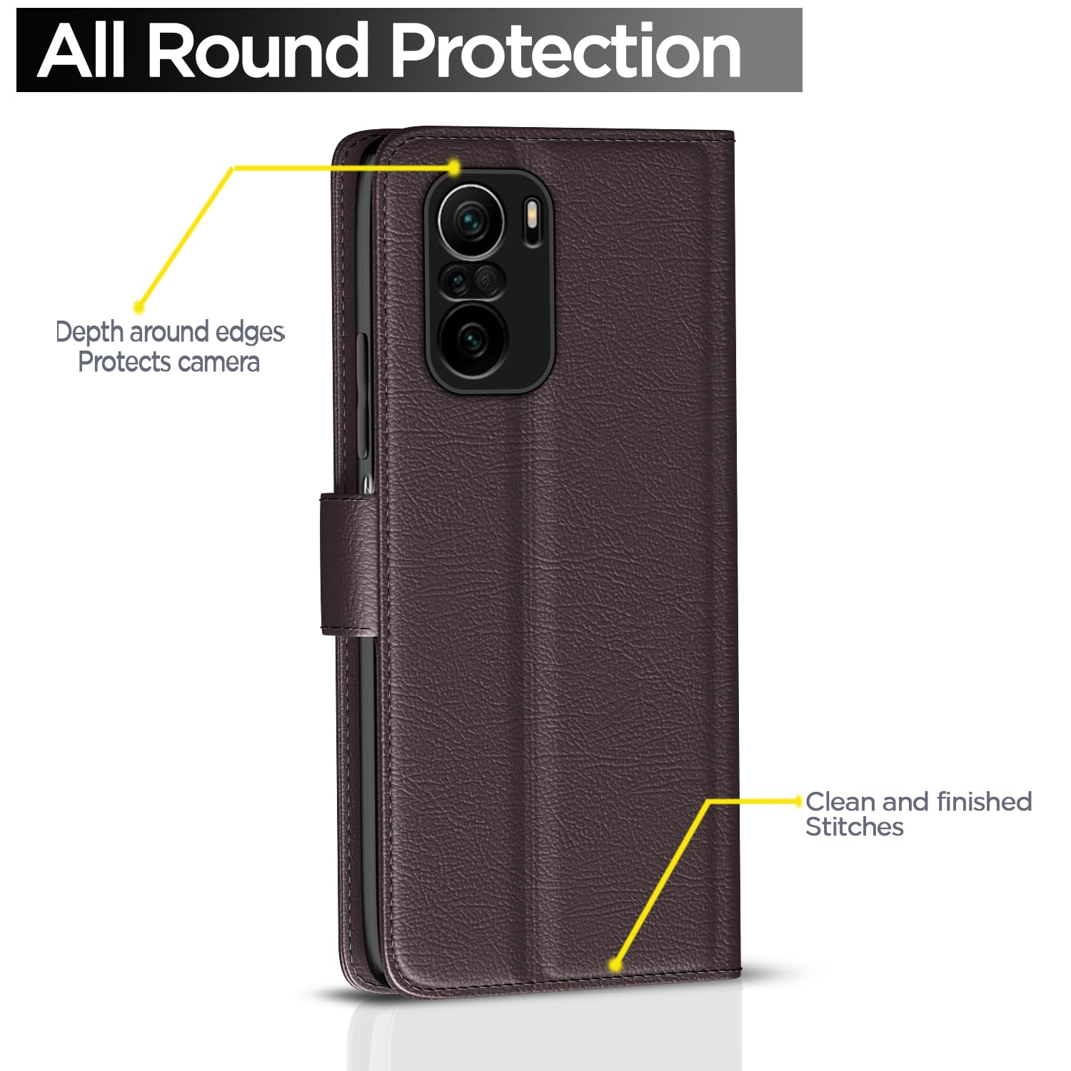 Coffee Wallet flip cover for Mi 11x/11x Pro – Pikkme – photo 4
