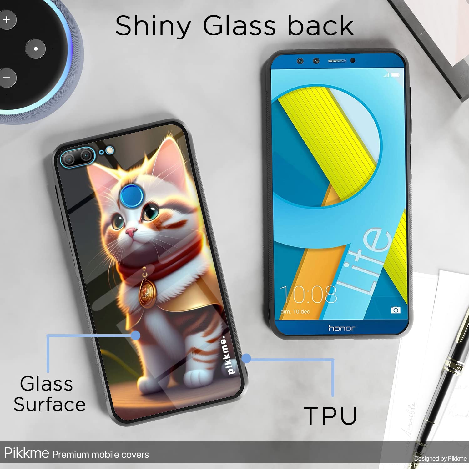 Pikkme Cat back cover for Honor 9 Lite – photo 3