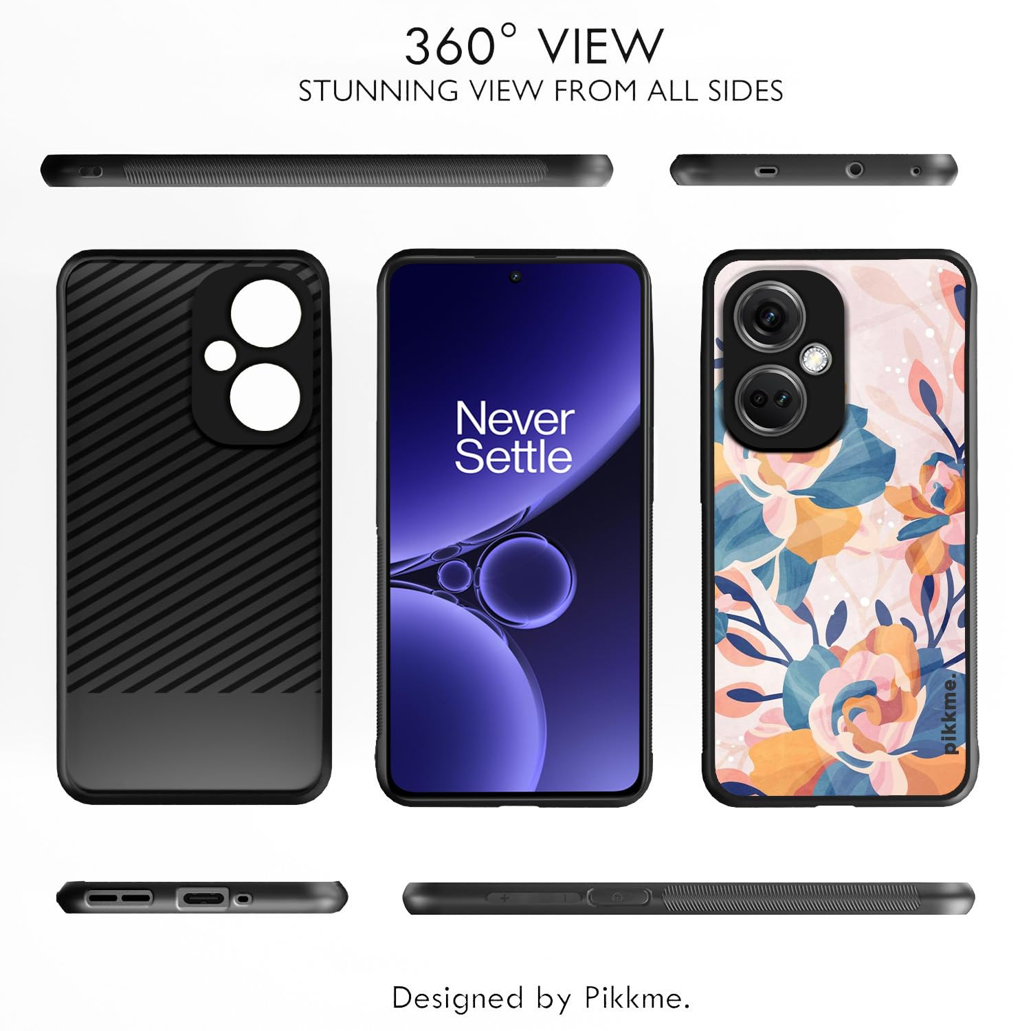 Pikkme OnePlus Nord CE 3 5G Flower mobile back cover – photo 2